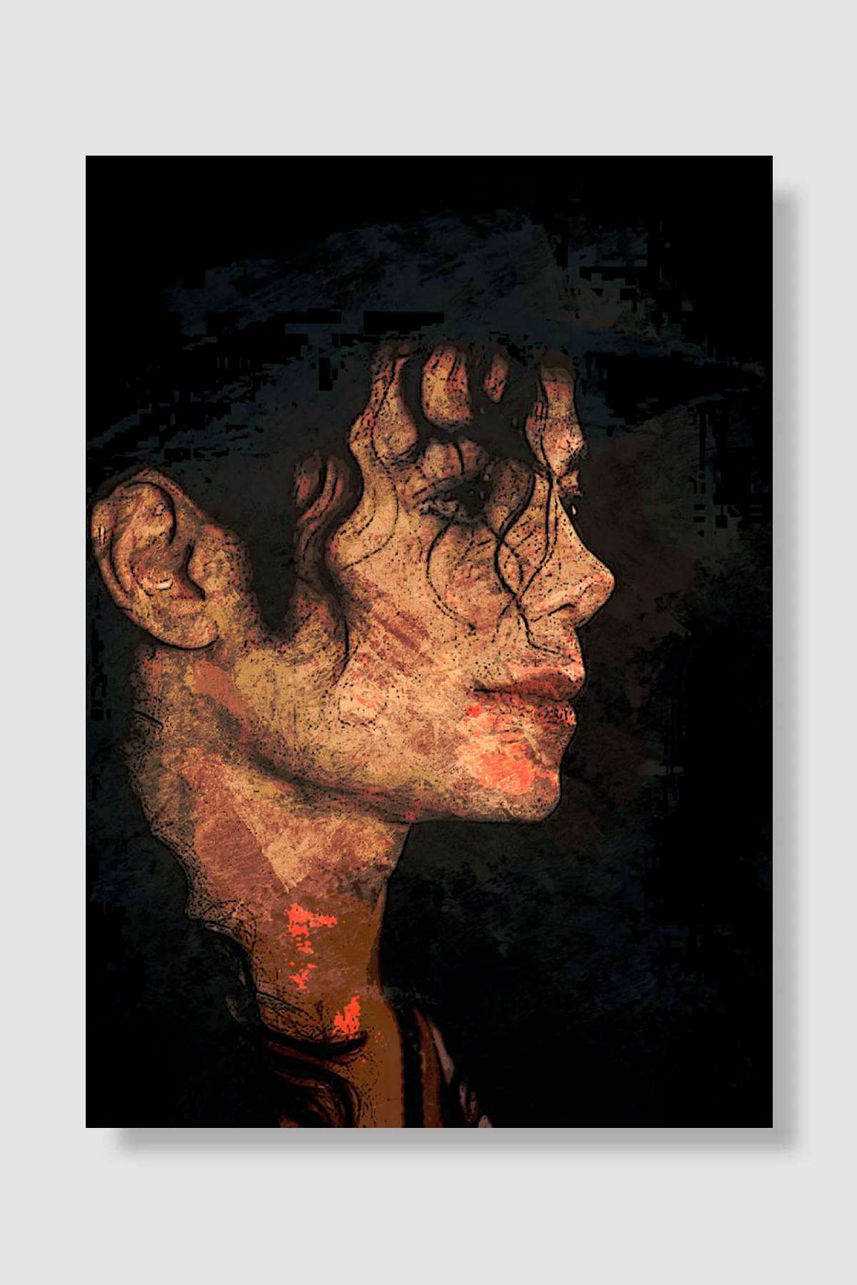 Michael Jackson Müzik Poster Çerçevesiz Yüksek Kalite Müzik Afiş Duvar Poster
