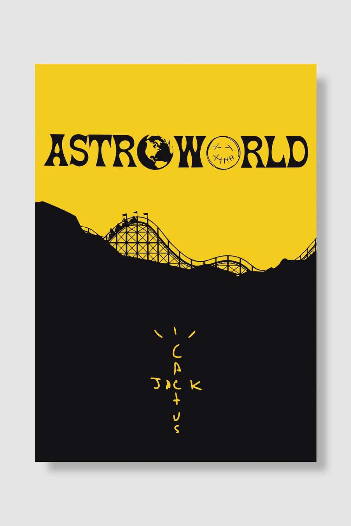 TRAVIS SCOTT RAP MUSIC Müzik Poster Çerçevesiz Yüksek Kalite Müzik Afiş Duvar Poster - En İyi Fiyatlarla