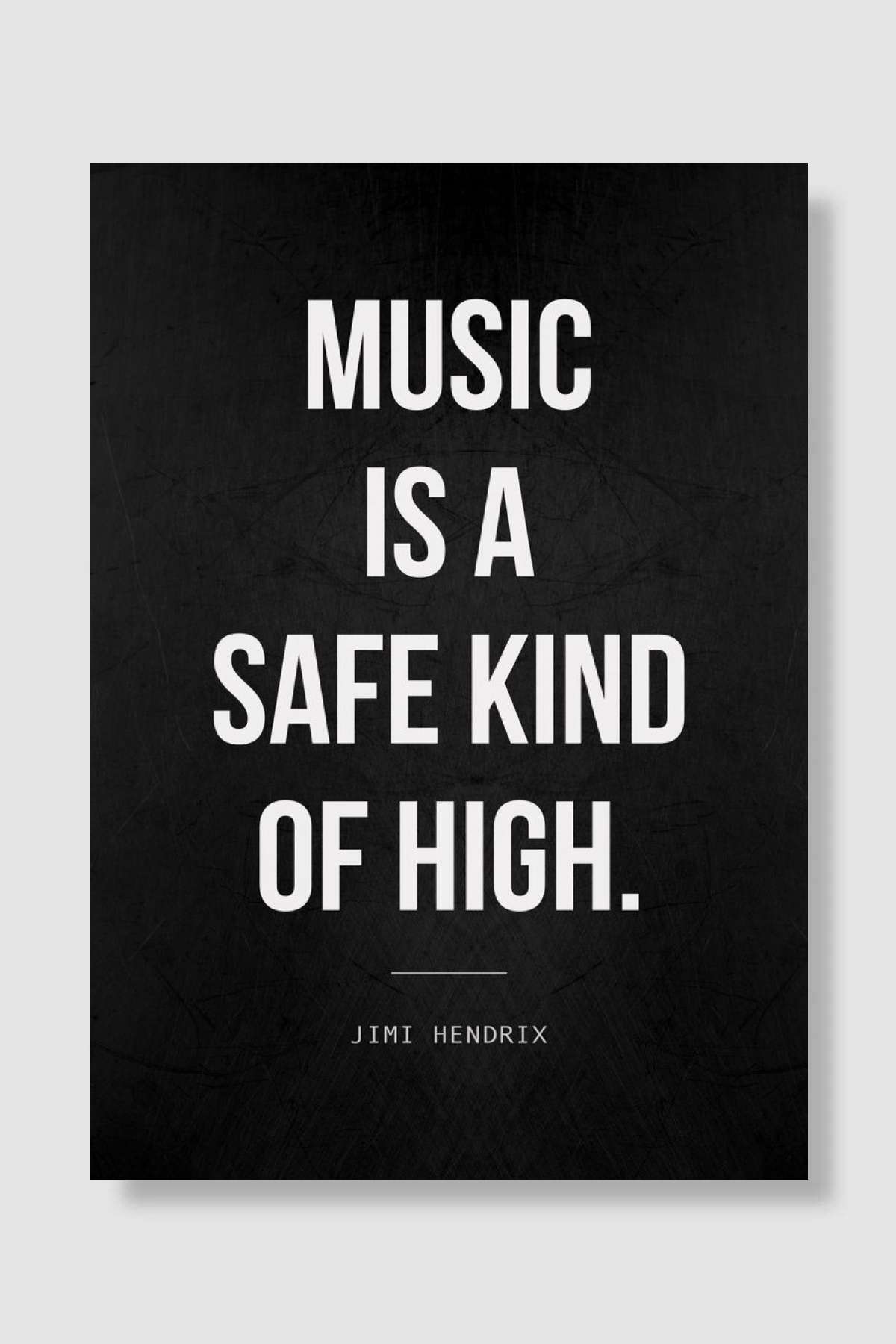 Music Quotes Müzik Poster Çerçevesiz Yüksek Kalite Müzik Afiş Duvar Poster - En İyi Fiyatlarla