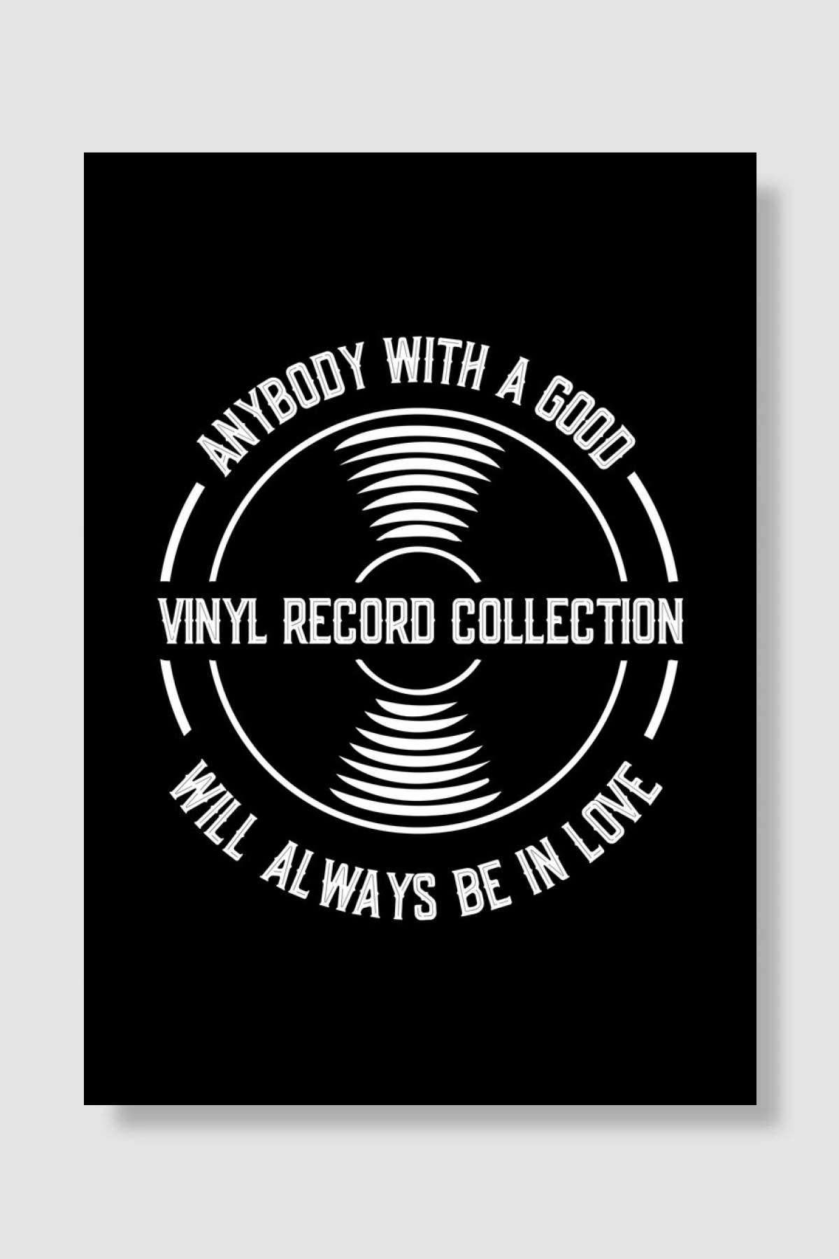 Vinyl Record DJ Turntable Müzik Poster Çerçevesiz Yüksek Kalite Müzik Afiş Duvar Poster