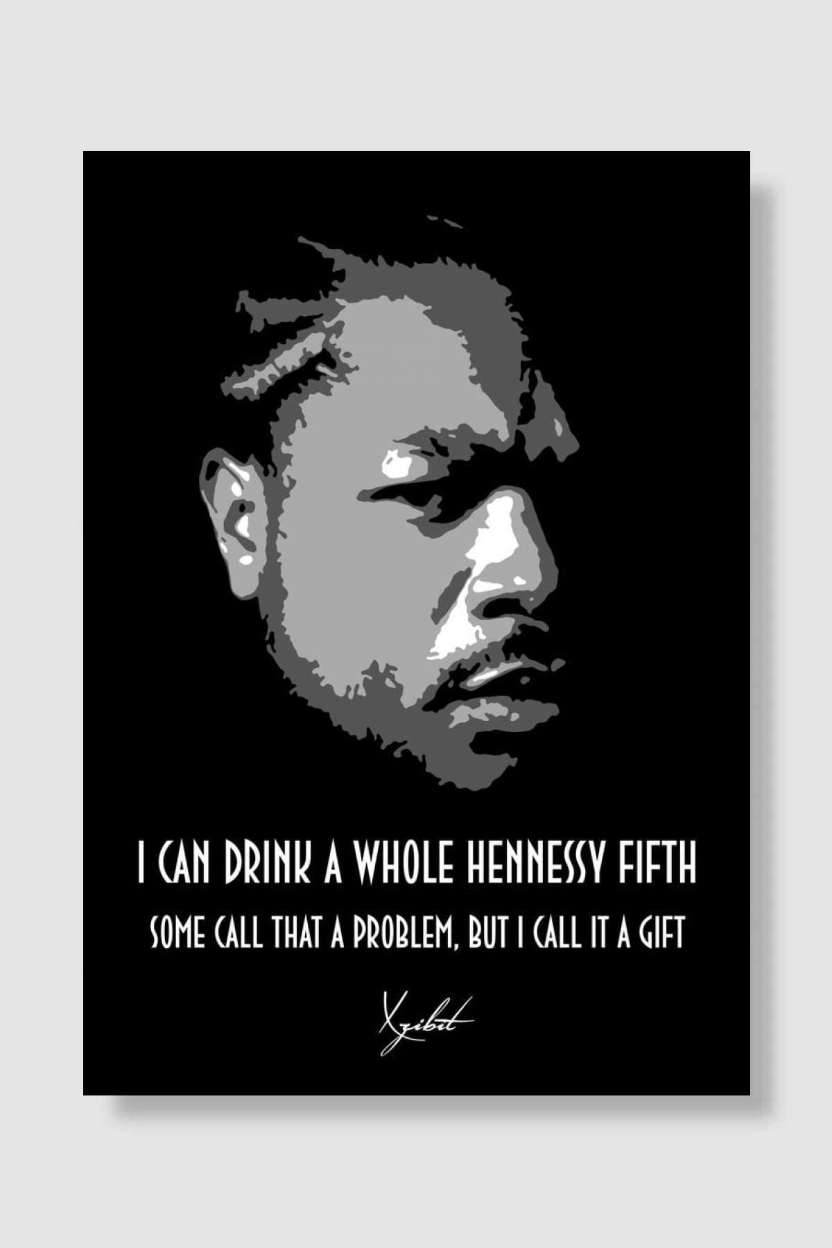 Xzibit Müzik Poster Çerçevesiz Yüksek Kalite Müzik Afiş Duvar Poster