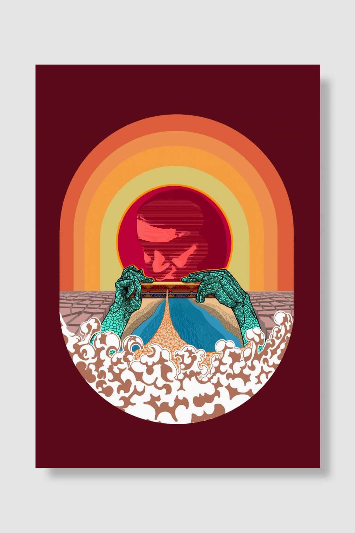 Hugo Diaz Müzik Poster Çerçevesiz Yüksek Kalite Müzik Afiş Duvar Poster