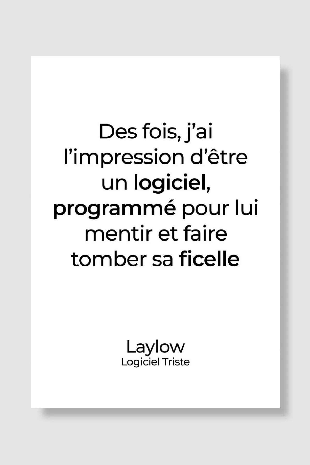 Laylow Poster Müzik Poster Çerçevesiz Yüksek Kalite Müzik Afiş Duvar Poster