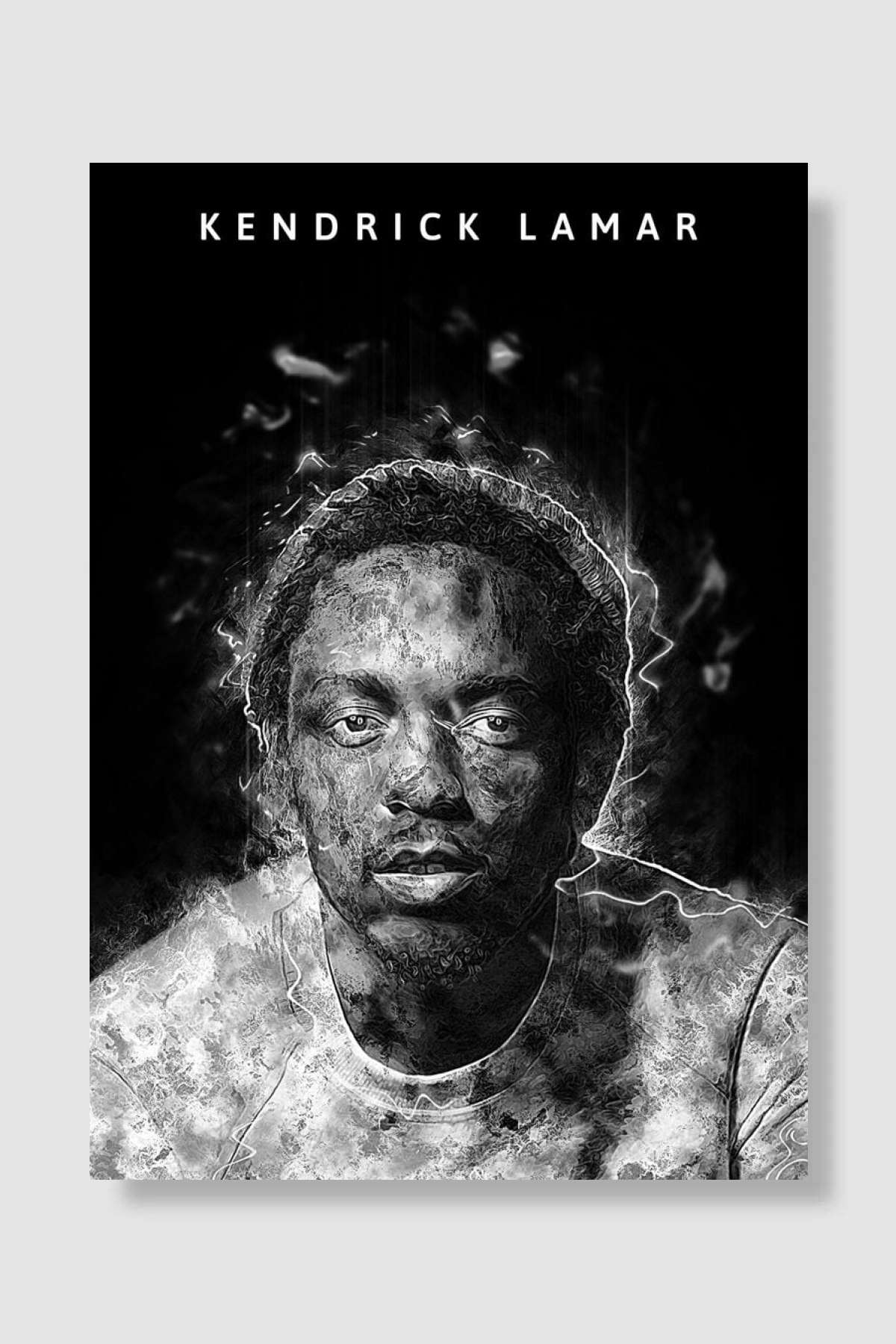 Kendrick Lamar Müzik Poster Çerçevesiz Yüksek Kalite Müzik Afiş Duvar Poster