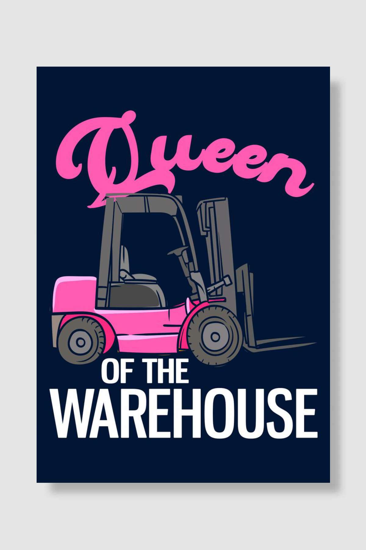 Queen Of The Warehouse Müzik Poster Çerçevesiz Yüksek Kalite Müzik Afiş Duvar Poster