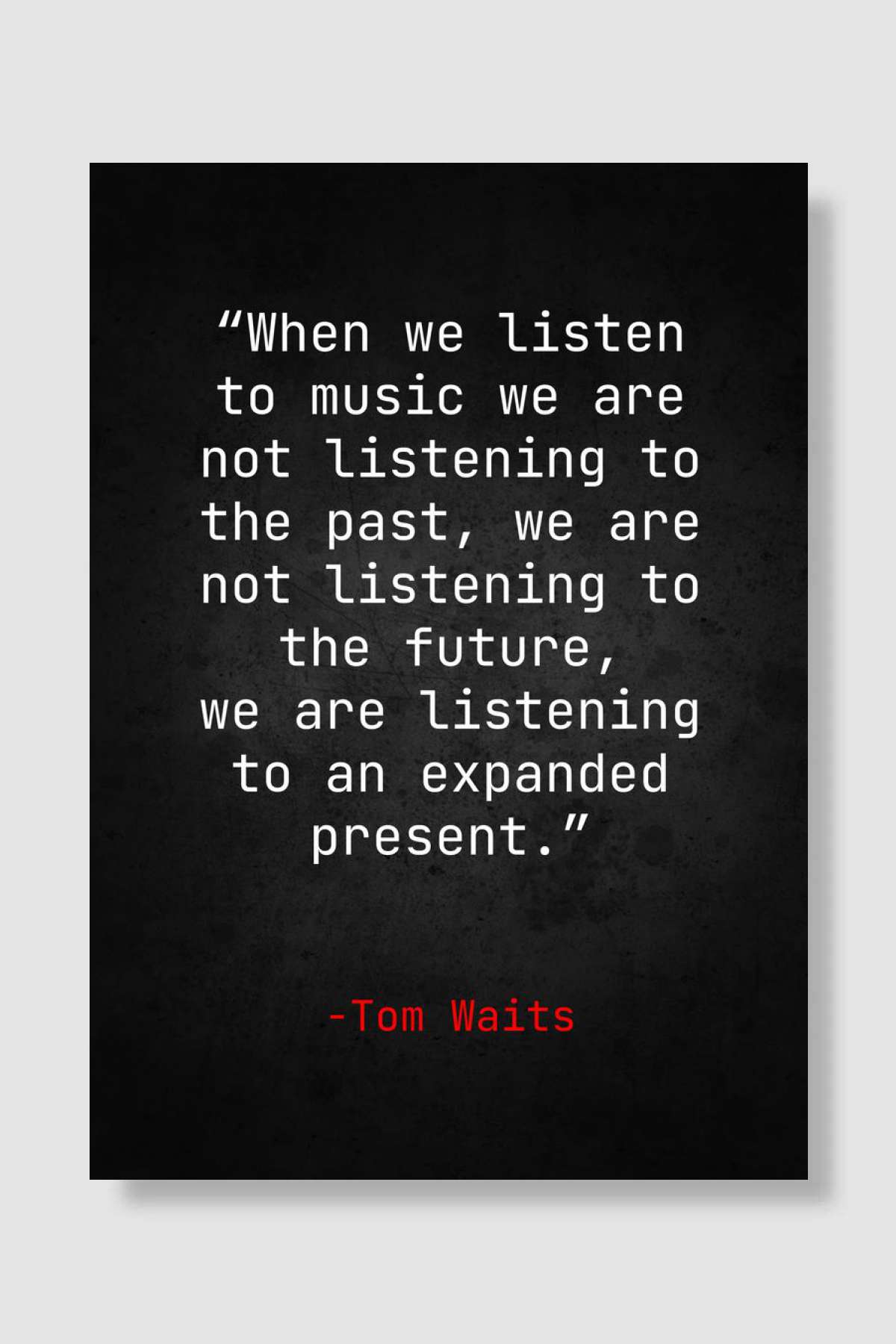 Music Qoutes Müzik Poster Çerçevesiz Yüksek Kalite Müzik Afiş Duvar Poster - En İyi Fiyatlarla