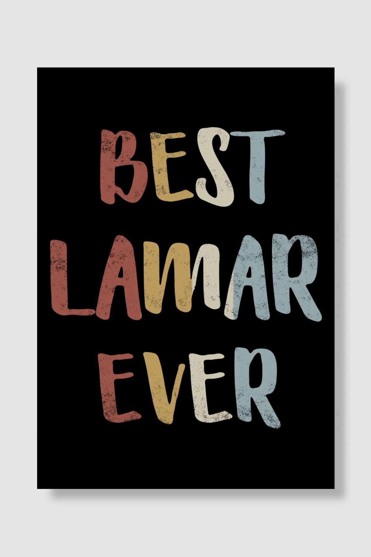 Best Lamar Ever Müzik Poster Çerçevesiz Yüksek Kalite Müzik Afiş Duvar Poster