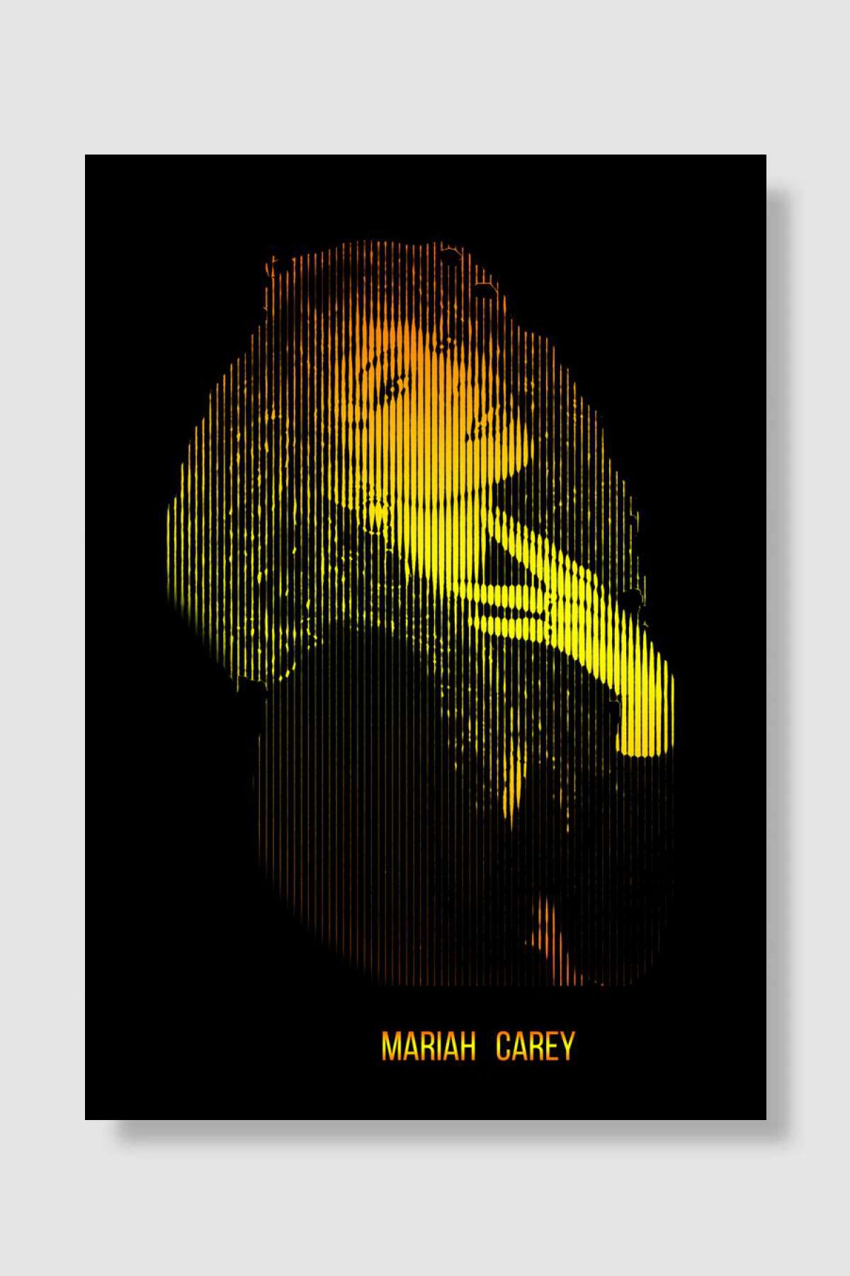 Mariah Carey Singer Müzik Poster Çerçevesiz Yüksek Kalite Müzik Afiş Duvar Poster