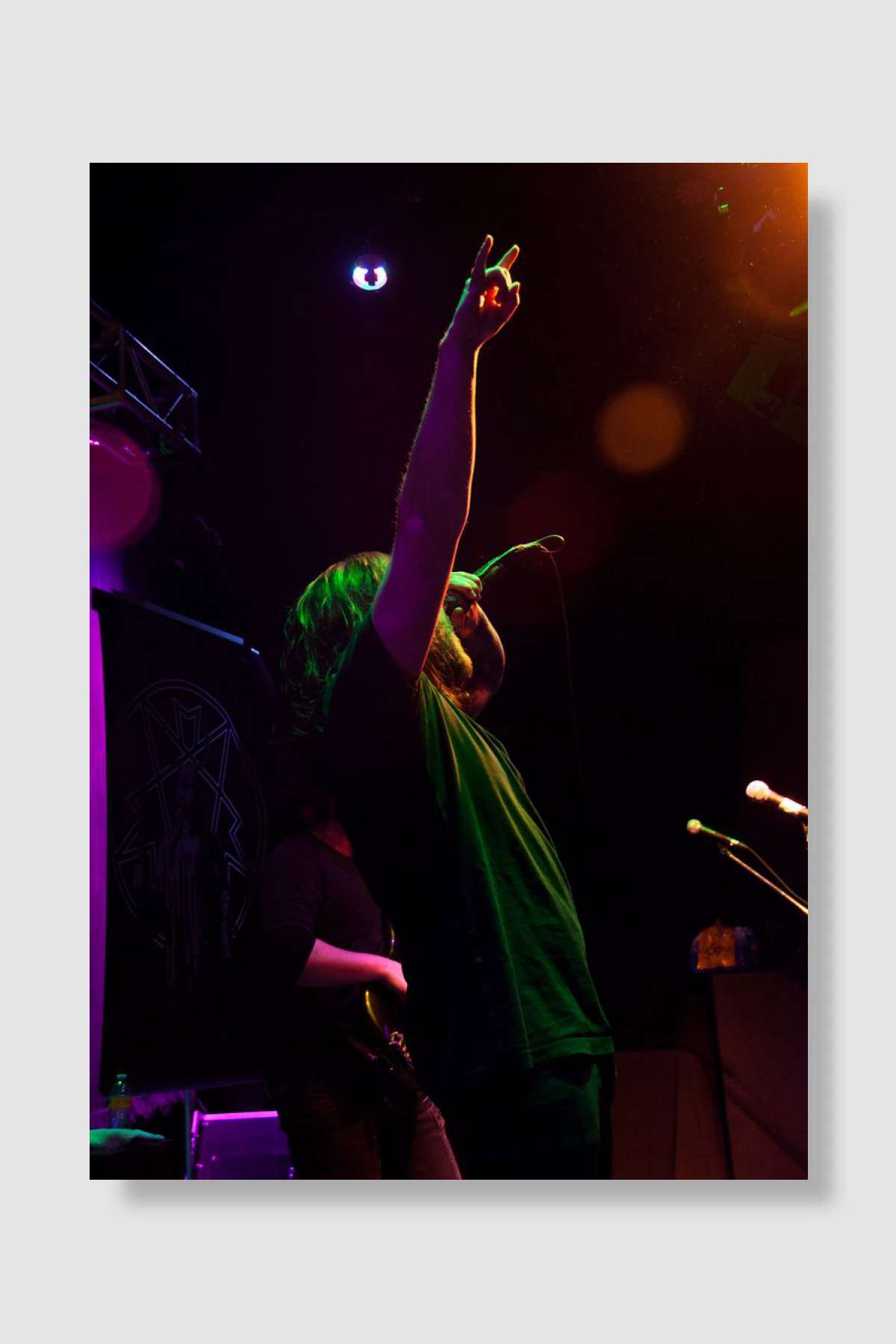 Rock On Müzik Poster Çerçevesiz Yüksek Kalite Müzik Afiş Duvar Poster