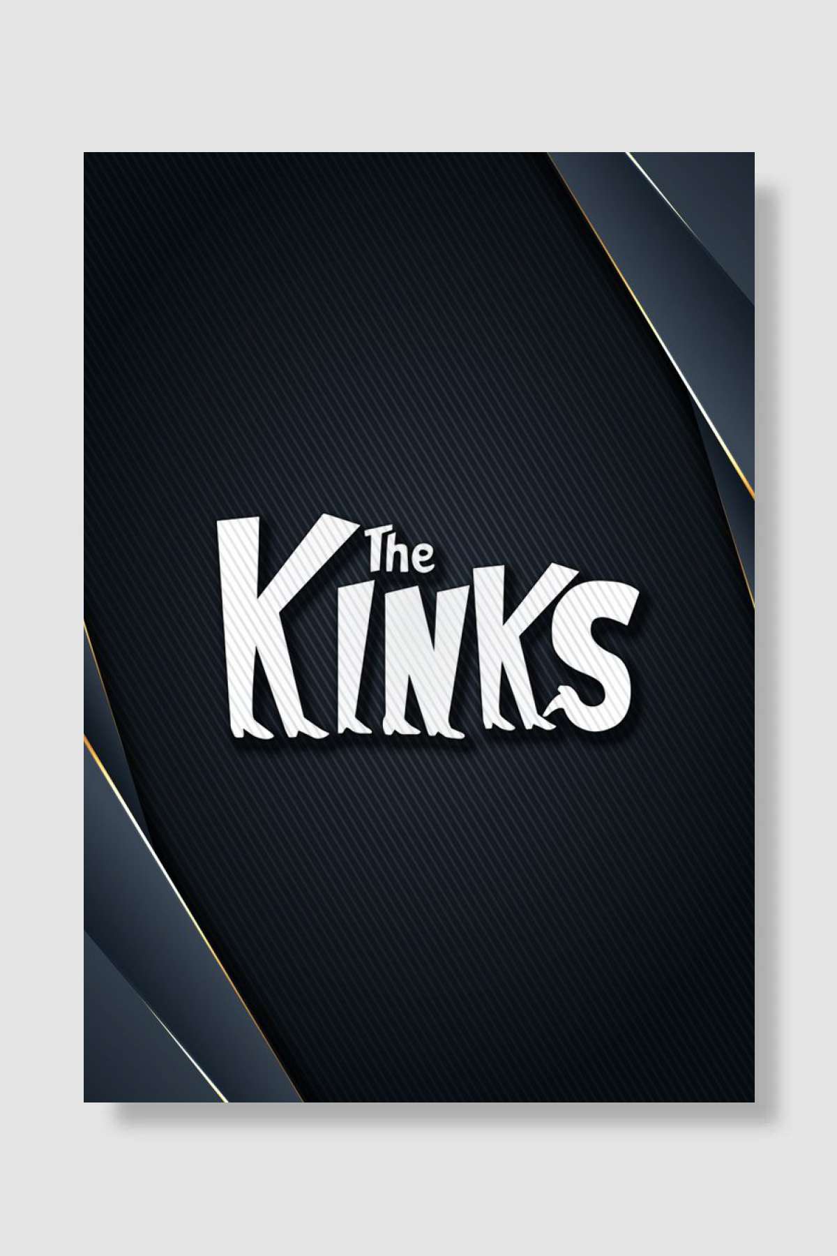 The Kinks Müzik Poster Çerçevesiz Yüksek Kalite Müzik Afiş Duvar Poster