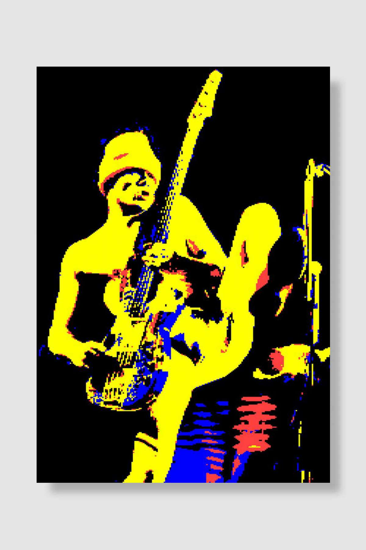 Michael Peter Balzary Müzik Poster Çerçevesiz Yüksek Kalite Müzik Afiş Duvar Poster