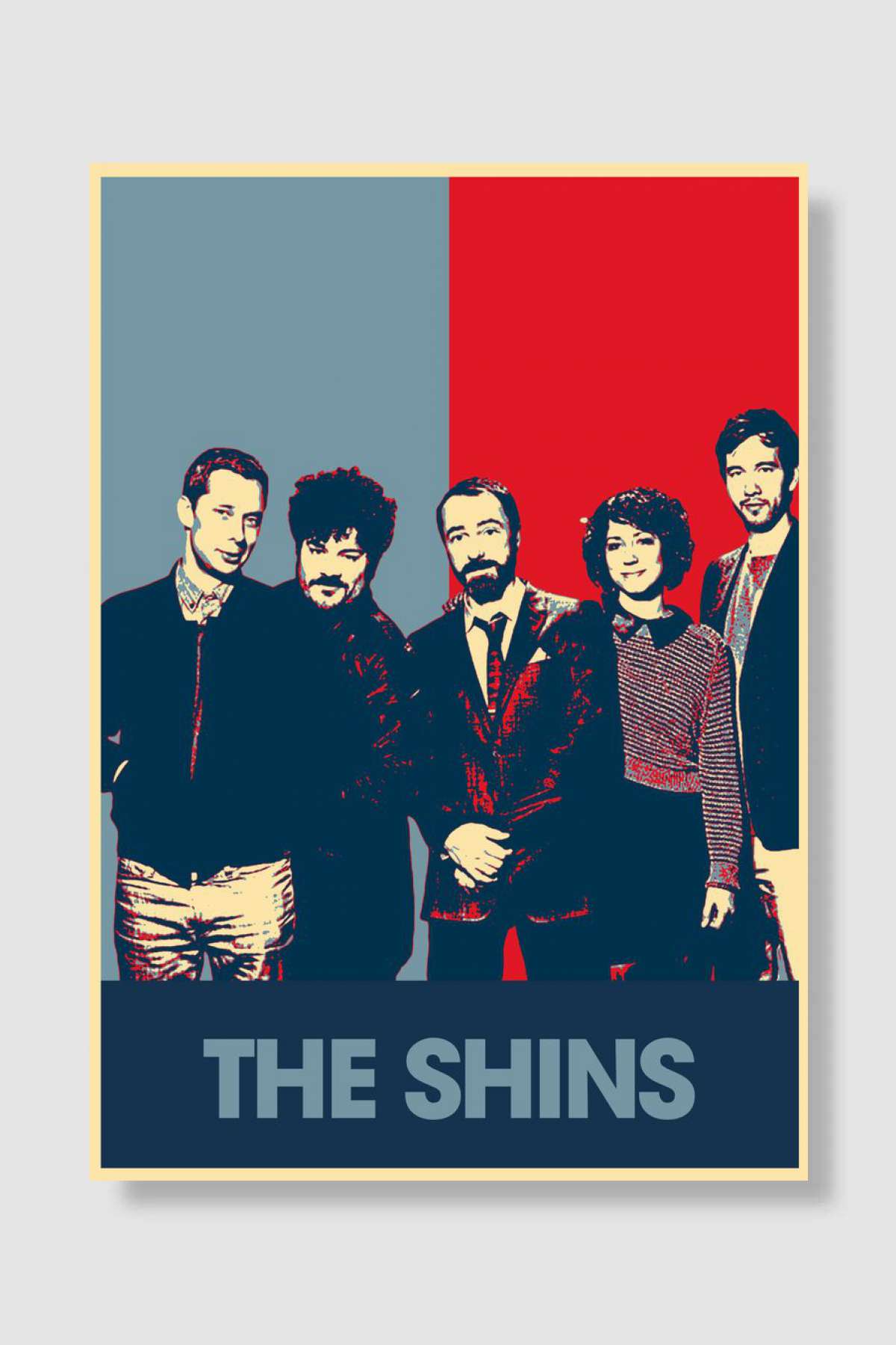 The Shins Müzik Poster Çerçevesiz Yüksek Kalite Müzik Afiş Duvar Poster