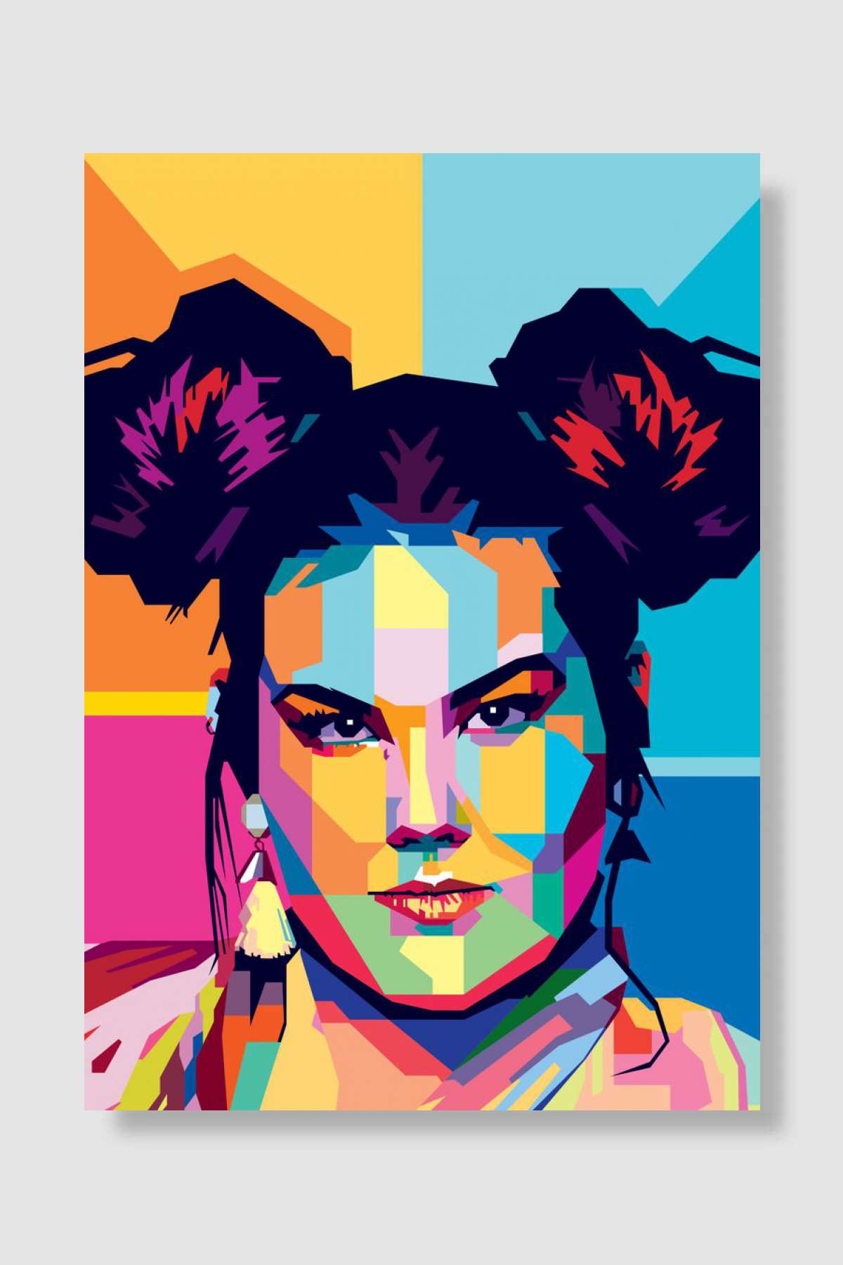 Netta Barzilai Müzik Poster Çerçevesiz Yüksek Kalite Müzik Afiş Duvar Poster