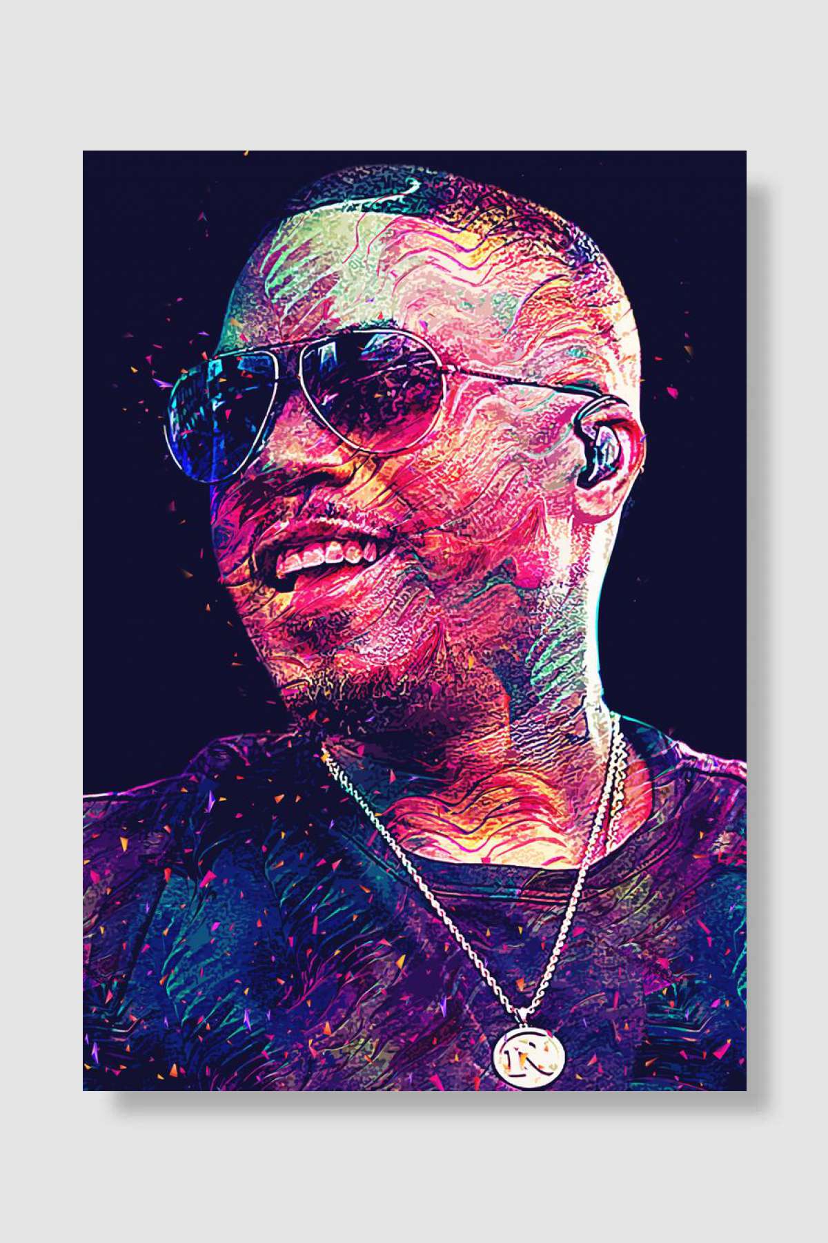 NAS Müzik Poster Çerçevesiz Yüksek Kalite Müzik Afiş Duvar Poster