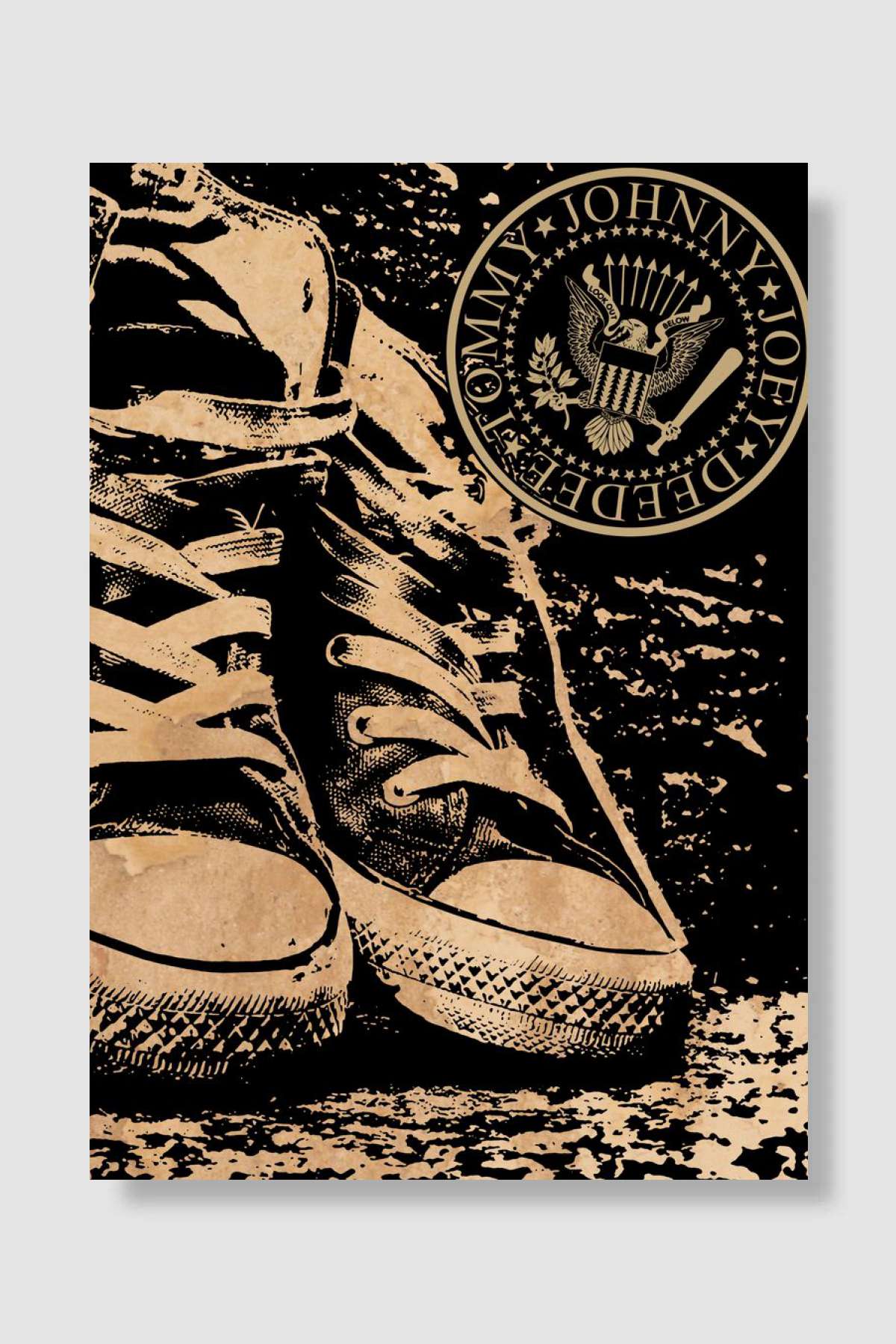 Punk is not dead Müzik Poster Çerçevesiz Yüksek Kalite Müzik Afiş Duvar Poster