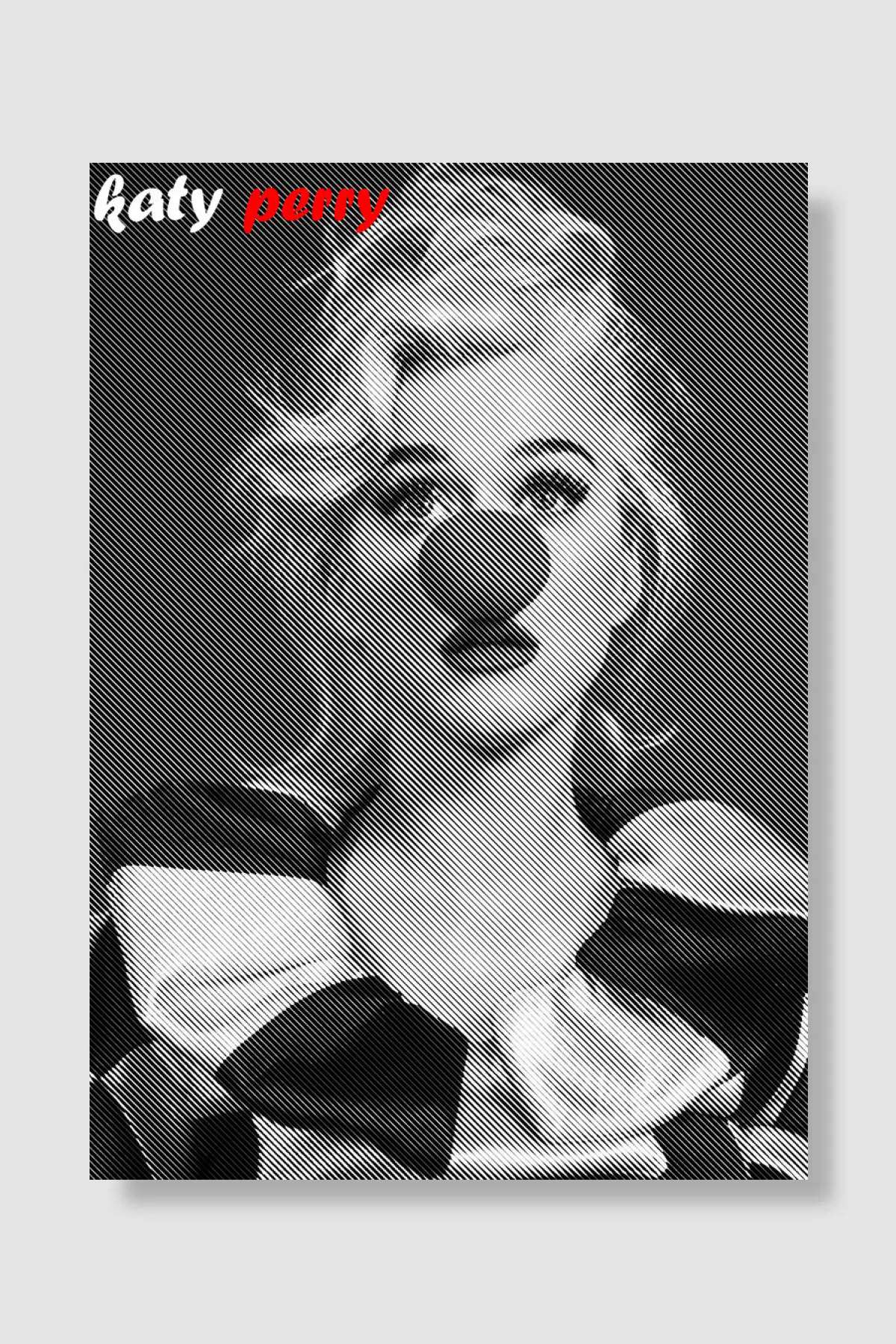 Katy Perry Singer Müzik Poster Çerçevesiz Yüksek Kalite Müzik Afiş Duvar Poster