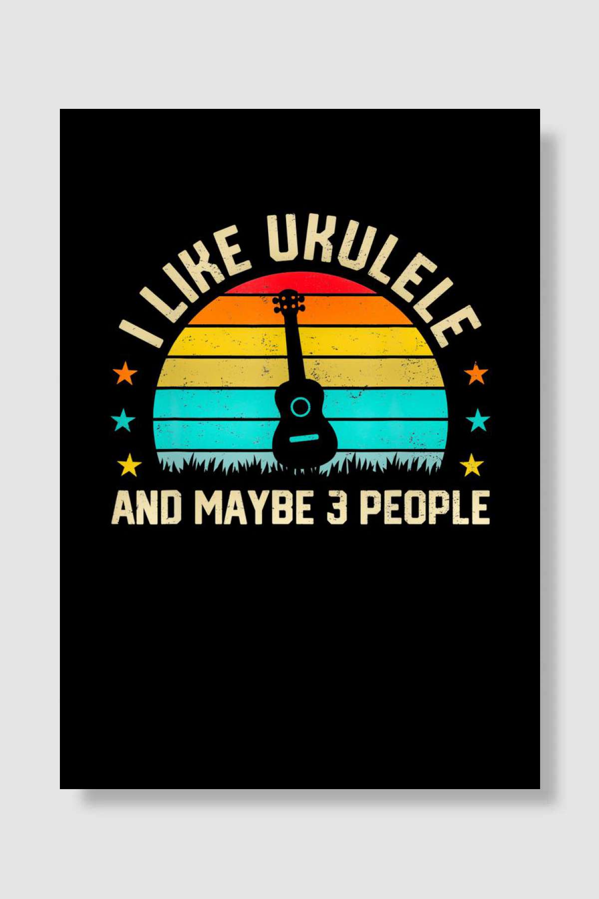 Guitar Quotes Müzik Poster Çerçevesiz Yüksek Kalite Müzik Afiş Duvar Poster