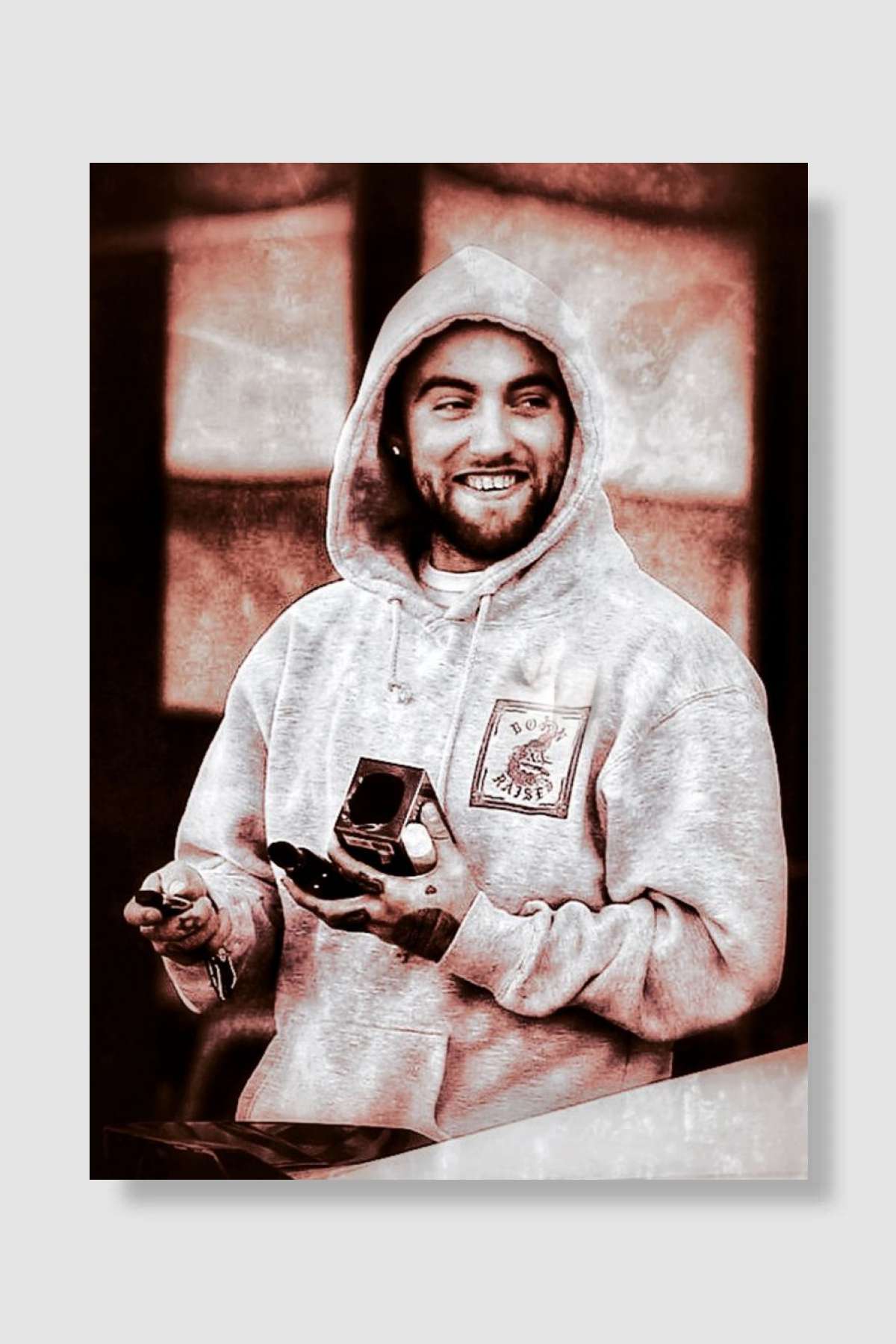 Mac Miller Müzik Poster Çerçevesiz Yüksek Kalite Müzik Afiş Duvar Poster