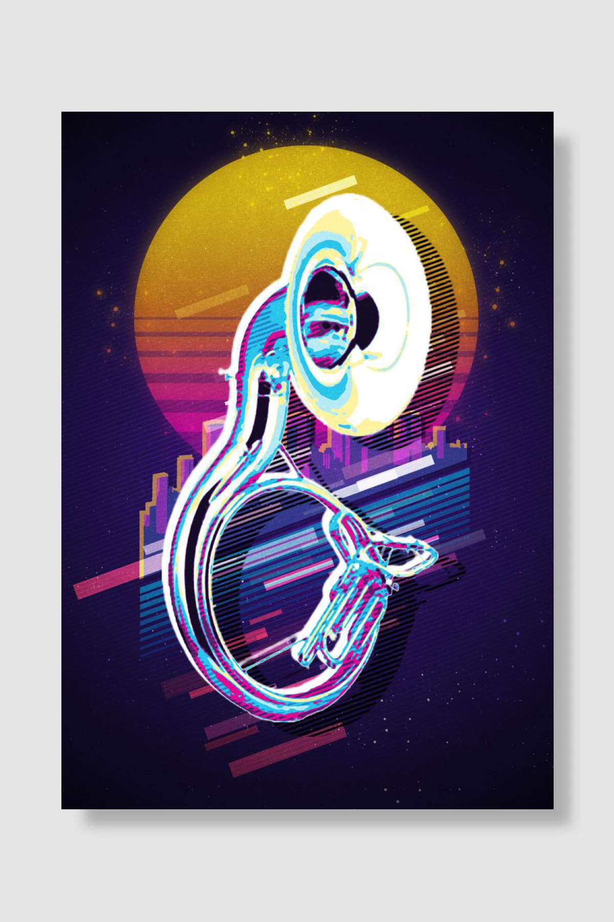 Hobbies Müzik Poster Çerçevesiz Yüksek Kalite Müzik Afiş Duvar Poster