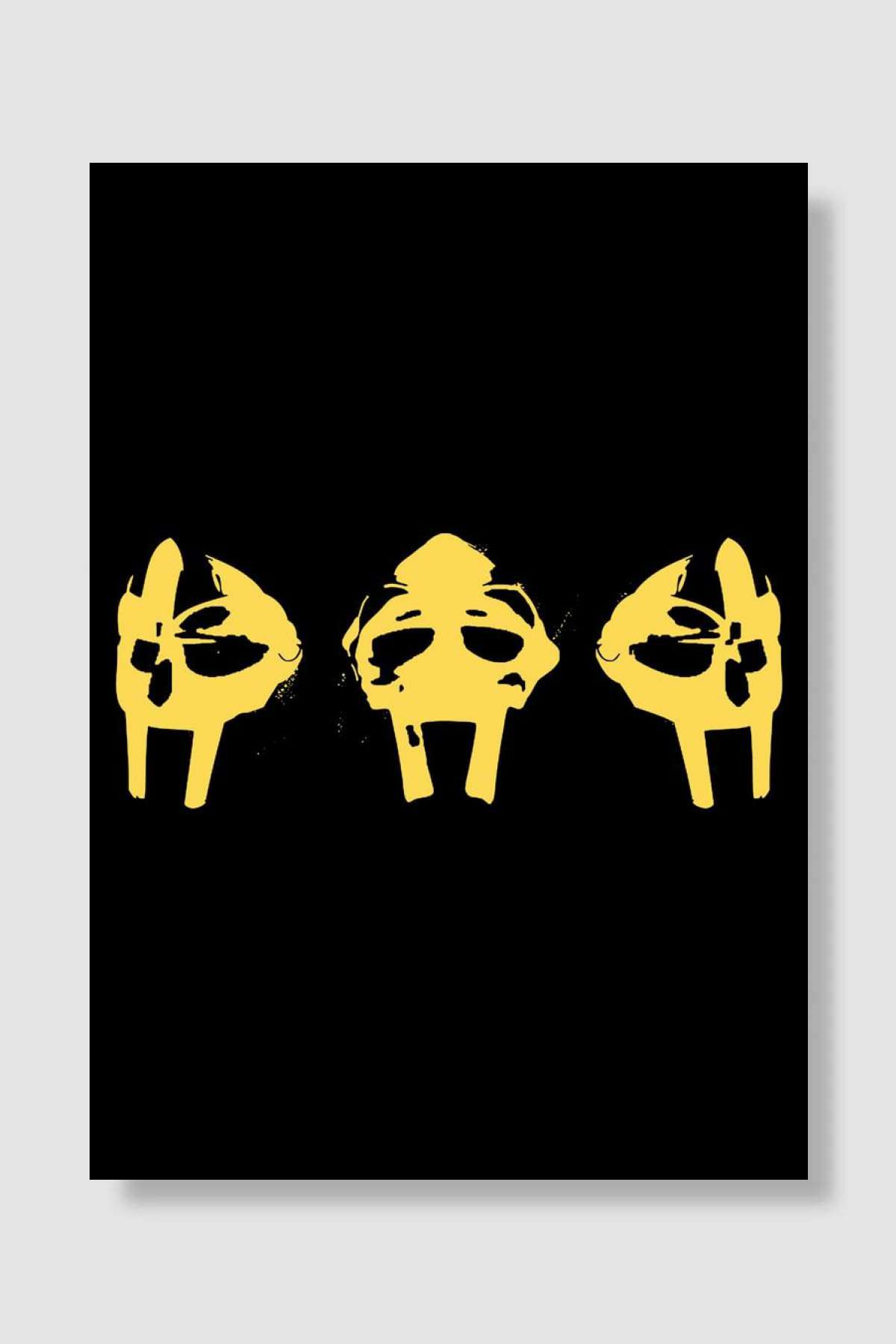 MF Doom Müzik Poster Çerçevesiz Yüksek Kalite Müzik Afiş Duvar Poster