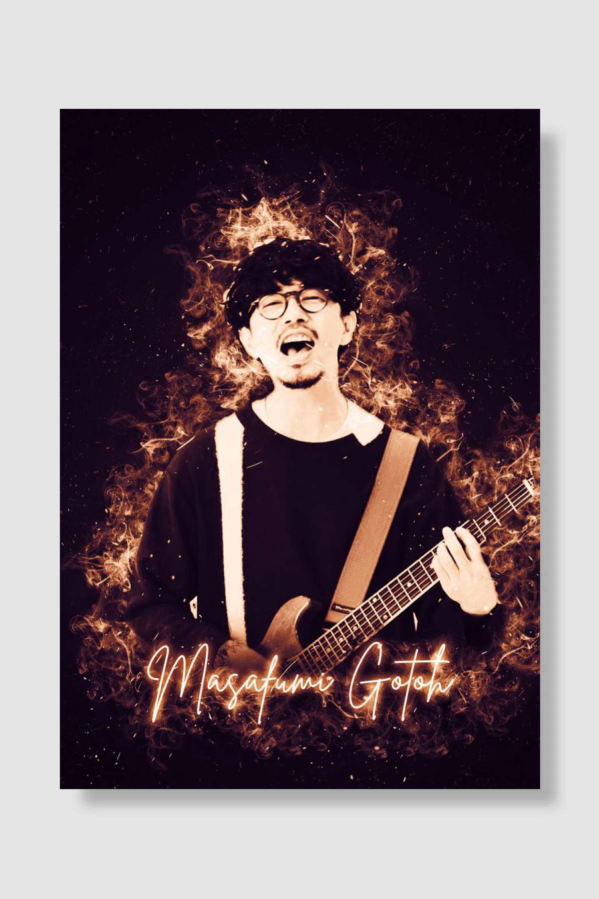 masafumi gotoh Müzik Poster Çerçevesiz Yüksek Kalite Müzik Afiş Duvar Poster
