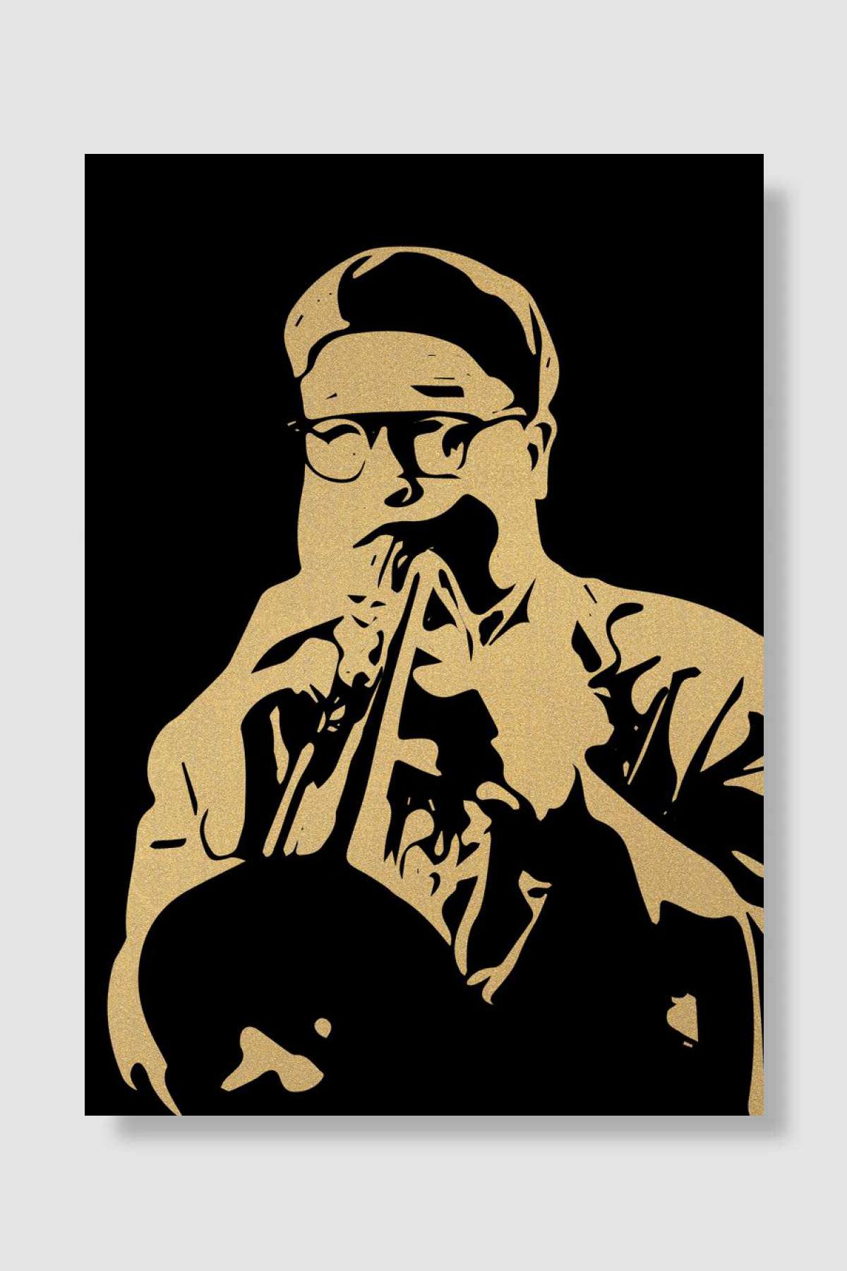 Dizzy Gillespie Müzik Poster Çerçevesiz Yüksek Kalite Müzik Afiş Duvar Poster