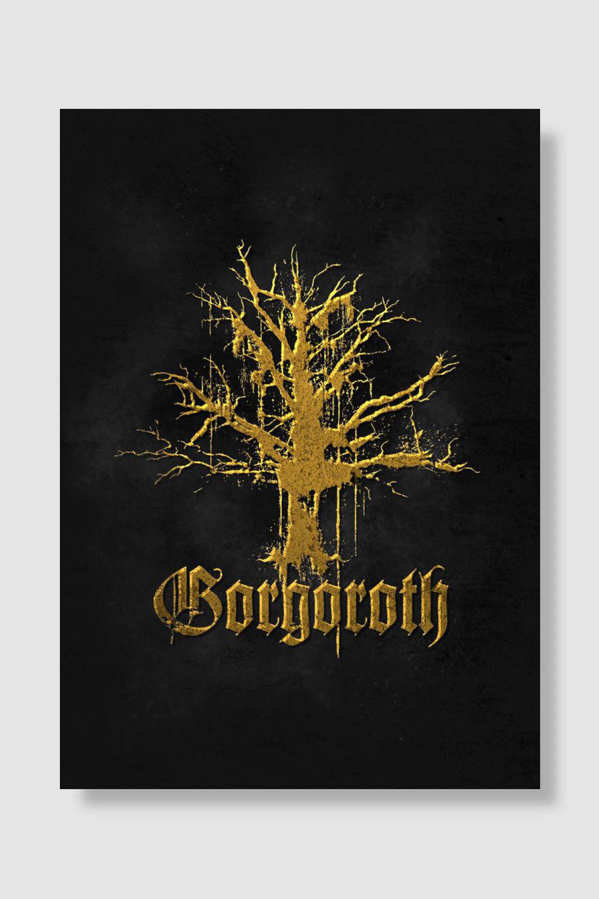Gorgoroth Norwegian black Müzik Poster Çerçevesiz Yüksek Kalite Müzik Afiş Duvar Poster