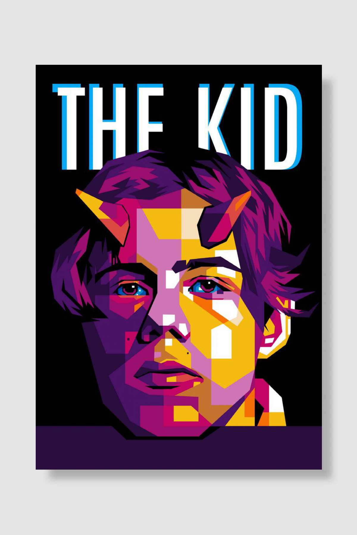 The Kid Laroi Müzik Poster Çerçevesiz Yüksek Kalite Müzik Afiş Duvar Poster