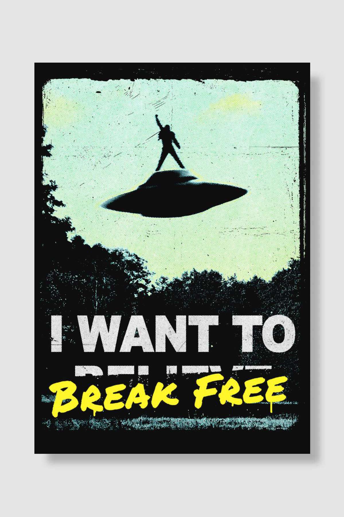 Break Free Müzik Poster Çerçevesiz Yüksek Kalite Müzik Afiş Duvar Poster