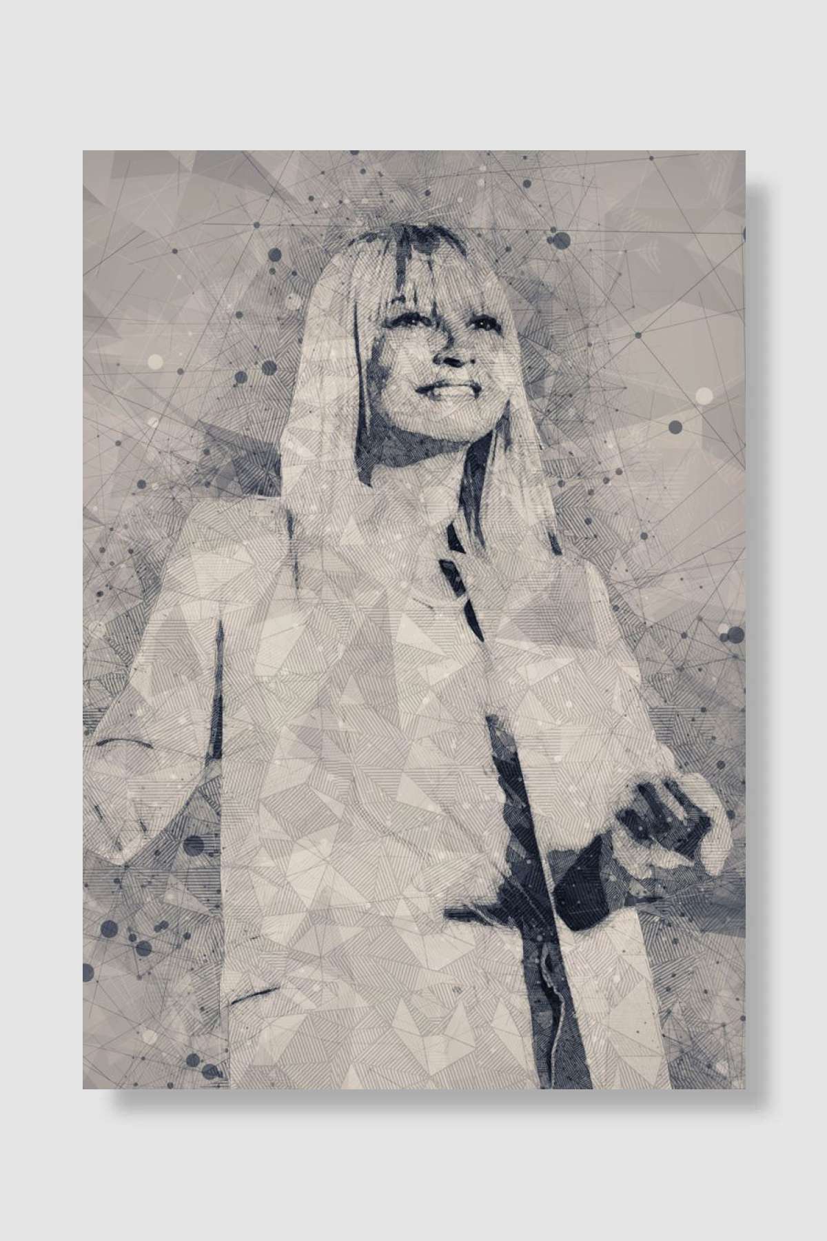 Sia Müzik Poster Çerçevesiz Yüksek Kalite Müzik Afiş Duvar Poster