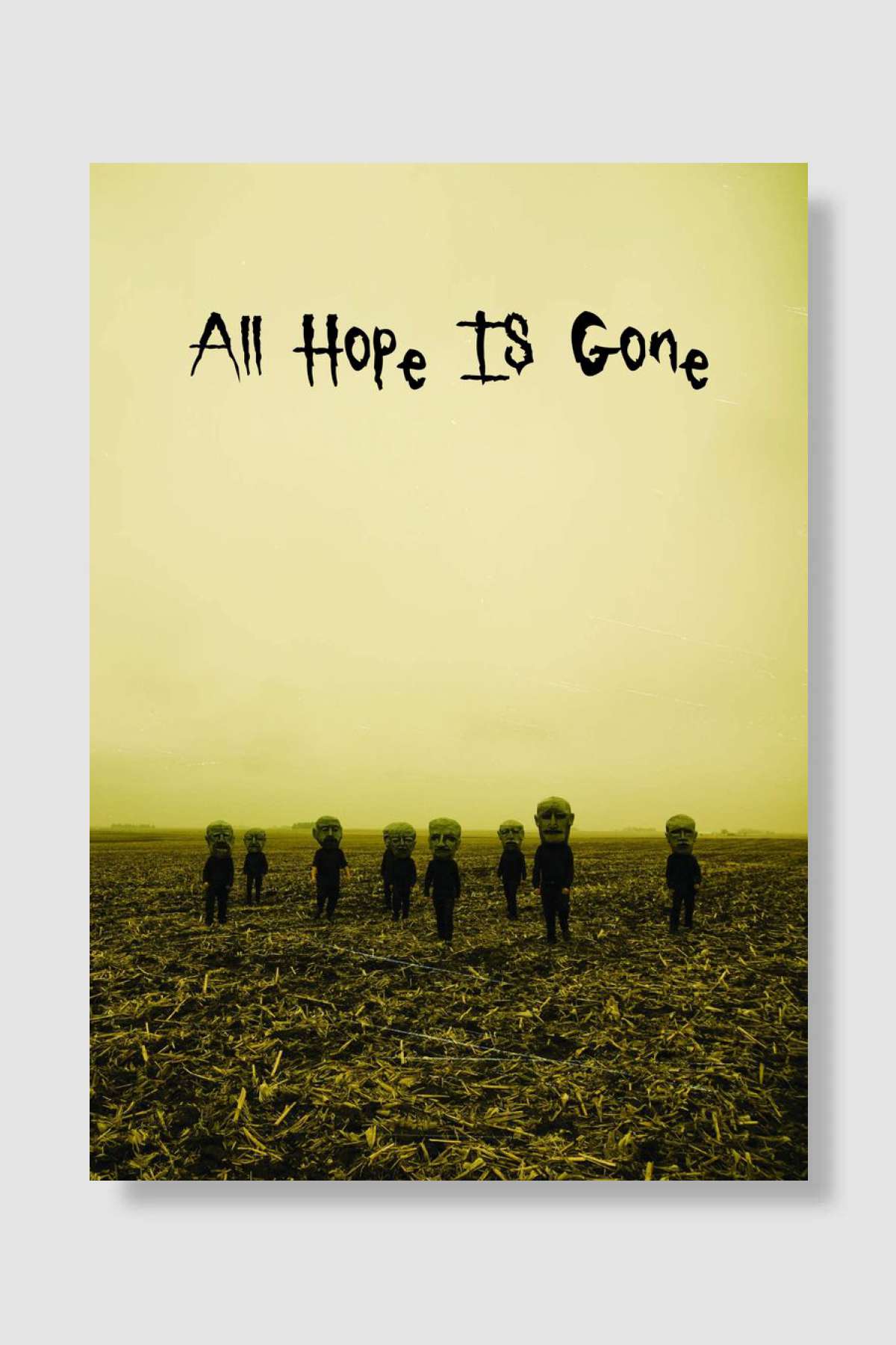 All Hope Is Gone Slipknot Müzik Poster Çerçevesiz Yüksek Kalite Müzik Afiş Duvar Poster - En İyi Fiyatlarla