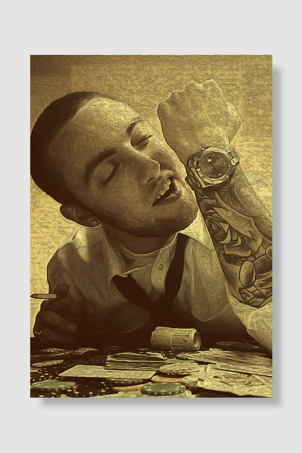 Mac Miller Retro Vintage 5 Müzik Poster Çerçevesiz Yüksek Kalite Müzik Afiş Duvar Poster