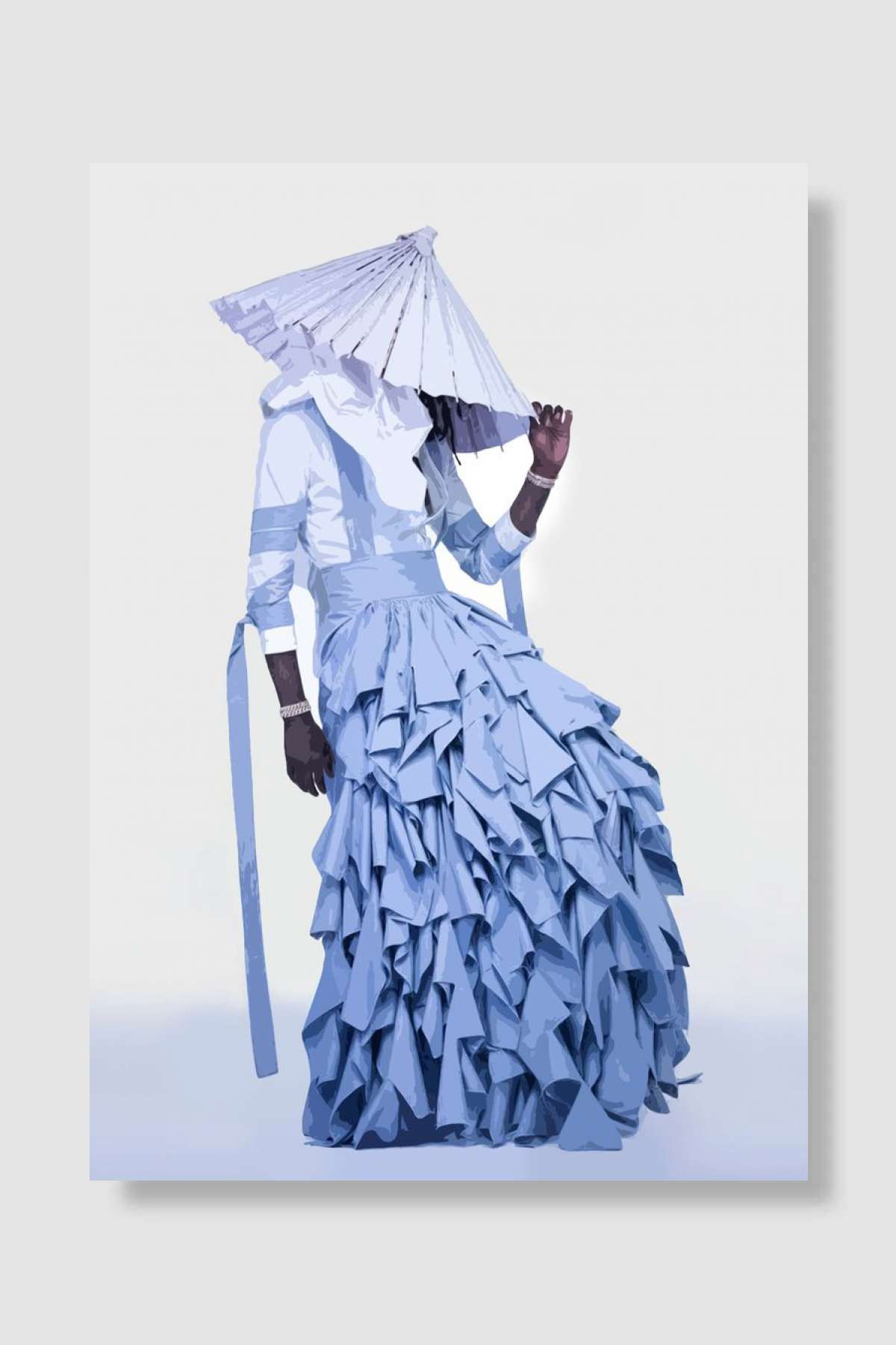 Young Thug Müzik Poster Çerçevesiz Yüksek Kalite Müzik Afiş Duvar Poster