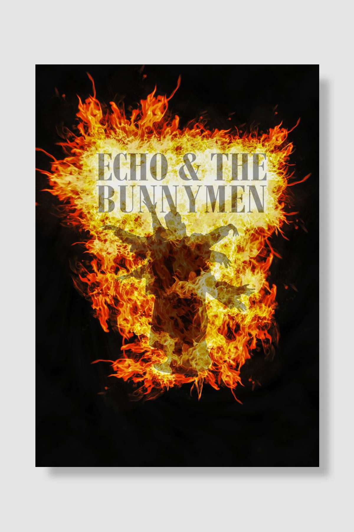 Echo The Bunnymen Müzik Poster Çerçevesiz Yüksek Kalite Müzik Afiş Duvar Poster - En İyi Fiyatlarla