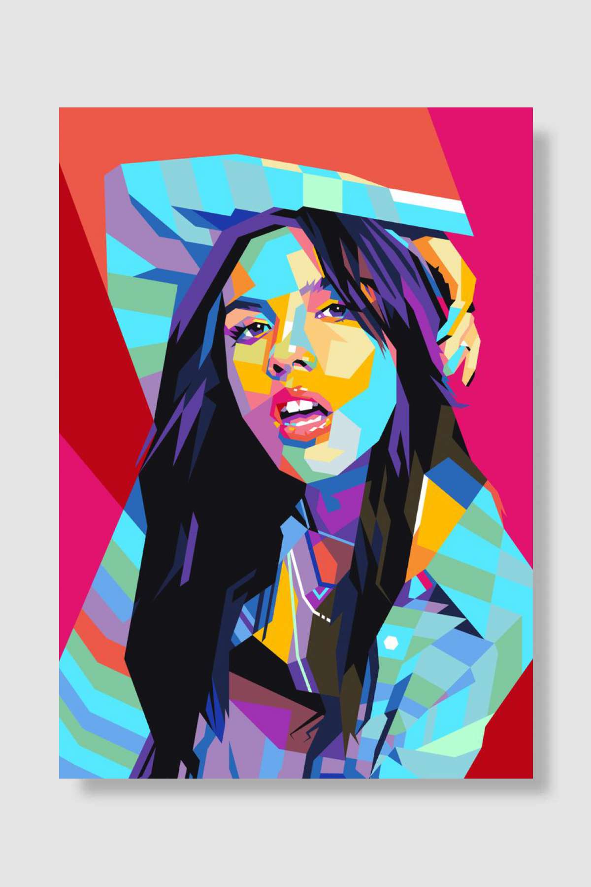 Olivia Rodrigo Cute Müzik Poster Çerçevesiz Yüksek Kalite Müzik Afiş Duvar Poster