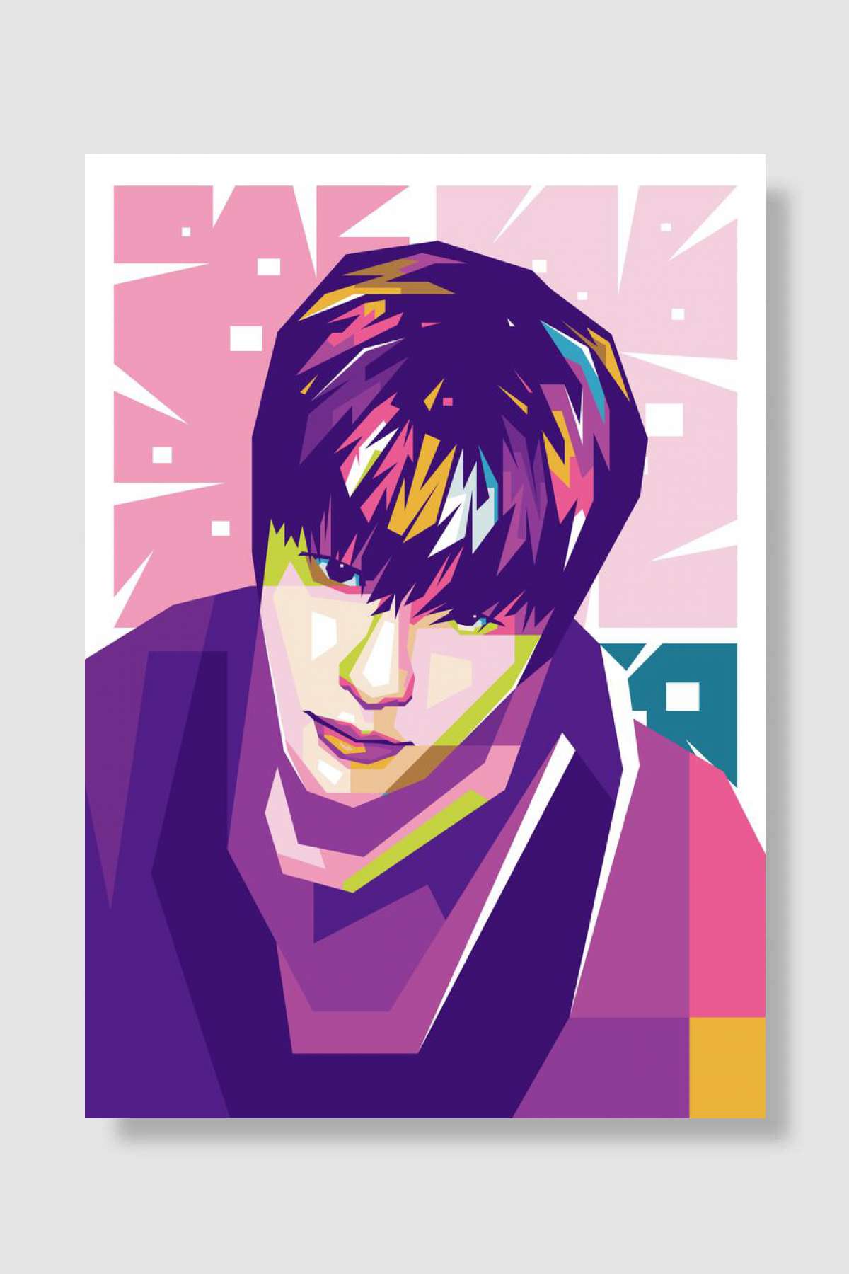 STRAY KIDS SEUNGMIN Müzik Poster Çerçevesiz Yüksek Kalite Müzik Afiş Duvar Poster