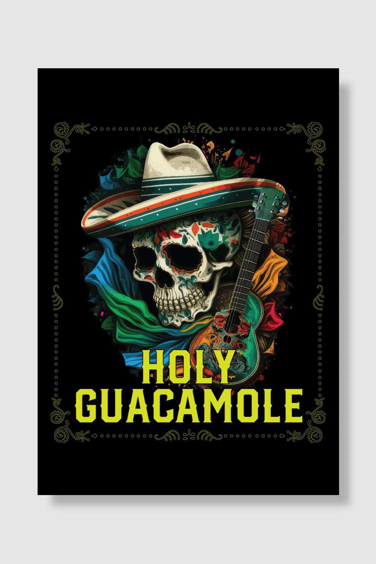 Holy Guacamole Lover Müzik Poster Çerçevesiz Yüksek Kalite Müzik Afiş Duvar Poster