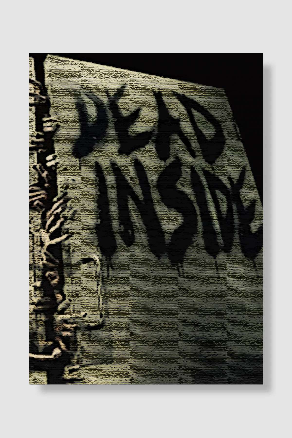 The Dead Inside Müzik Poster Çerçevesiz Yüksek Kalite Müzik Afiş Duvar Poster