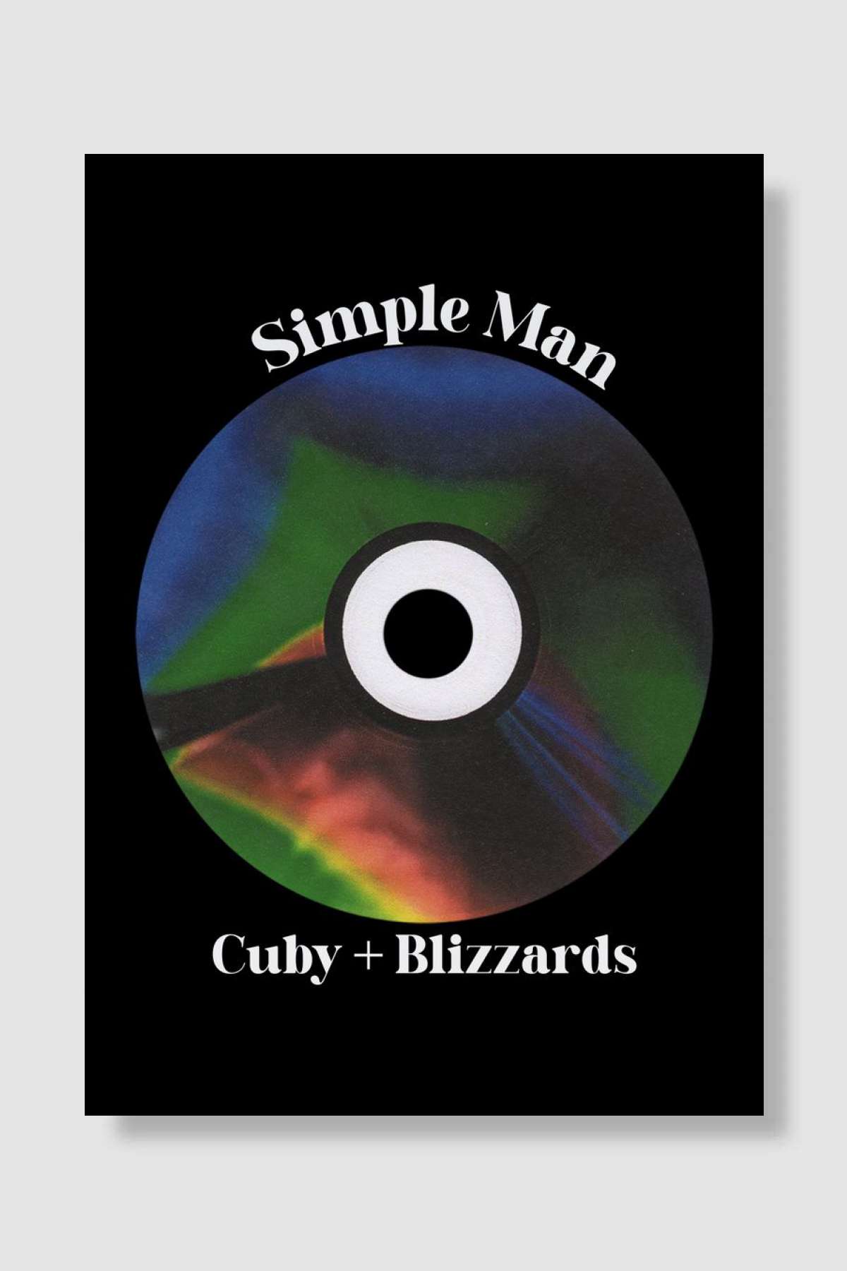 Simple Man Müzik Poster Çerçevesiz Yüksek Kalite Müzik Afiş Duvar Poster