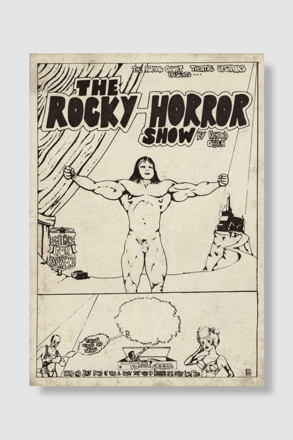 Vintage Rocky Horror Müzik Poster Çerçevesiz Yüksek Kalite Müzik Afiş Duvar Poster - En İyi Fiyatlarla