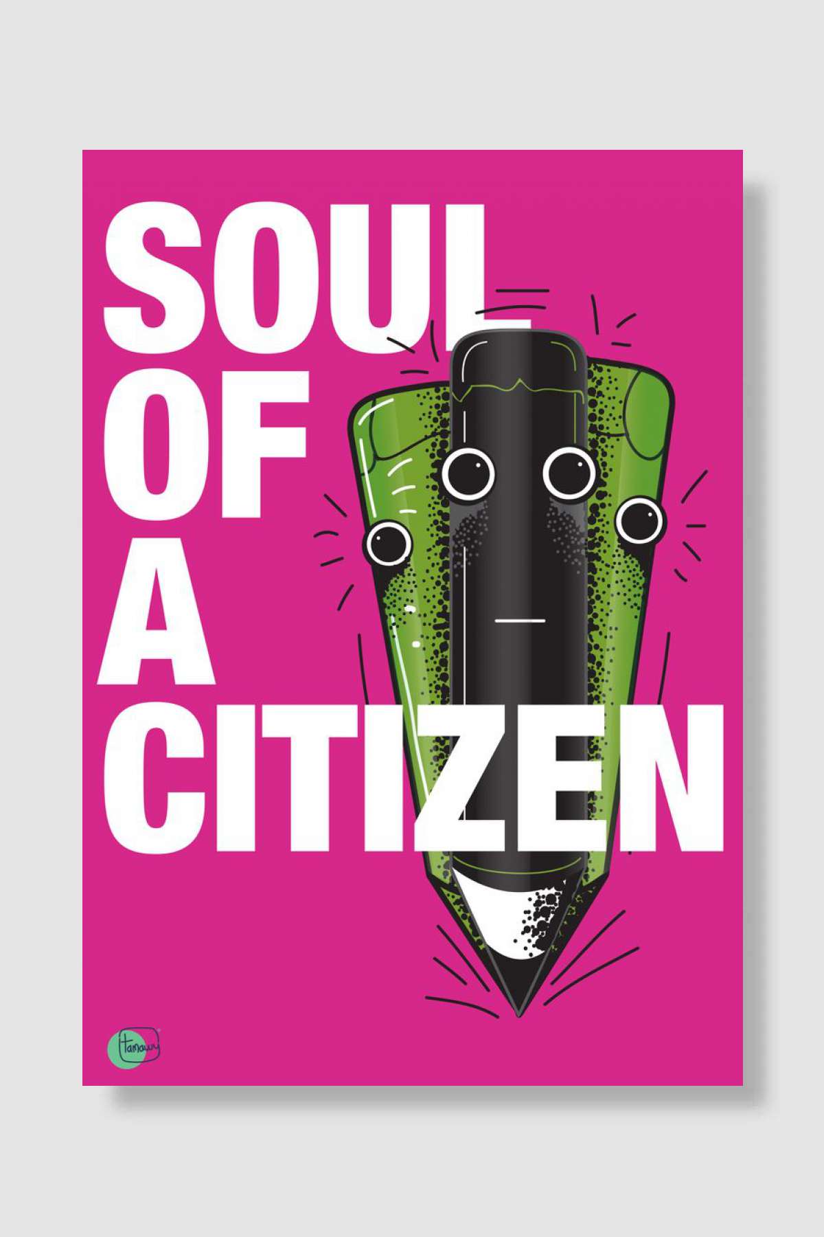 Humankind creative characters Müzik Poster Çerçevesiz Yüksek Kalite Müzik Afiş Duvar Poster - En İyi Fiyatlarla