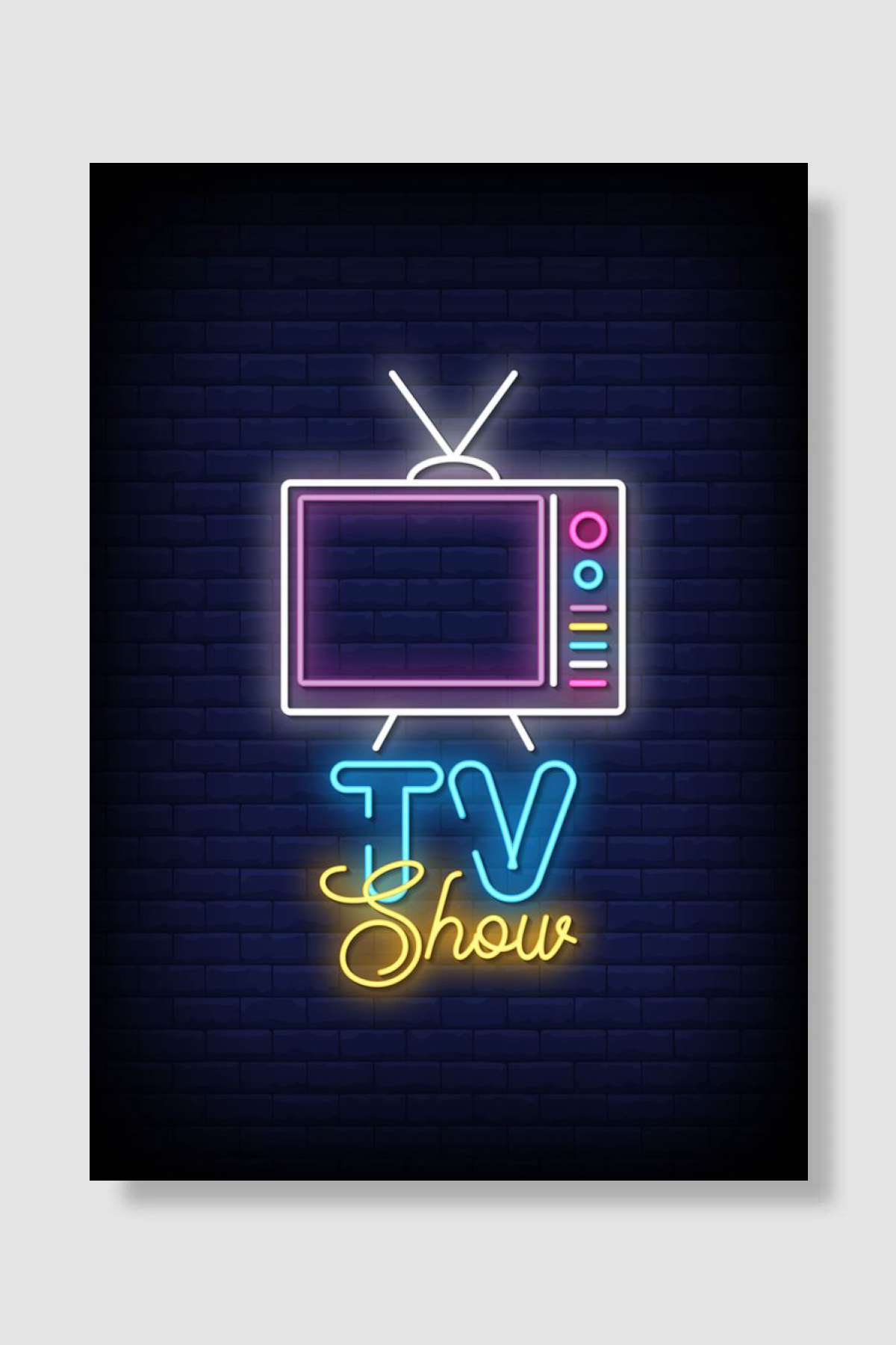 TV Müzik Poster Çerçevesiz Yüksek Kalite Müzik Afiş Duvar Poster