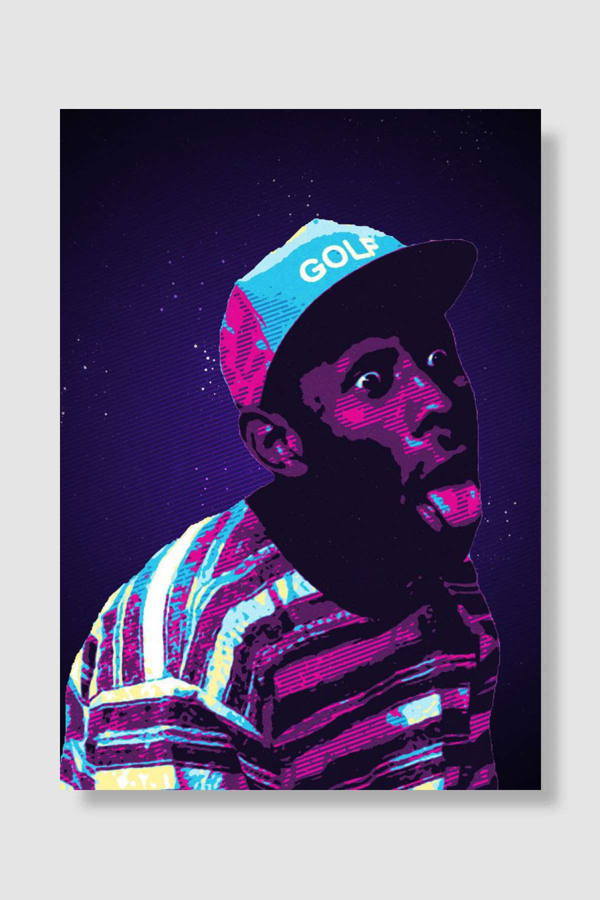 Tyler The Creator Rapper Müzik Poster Çerçevesiz Yüksek Kalite Müzik Afiş Duvar Poster