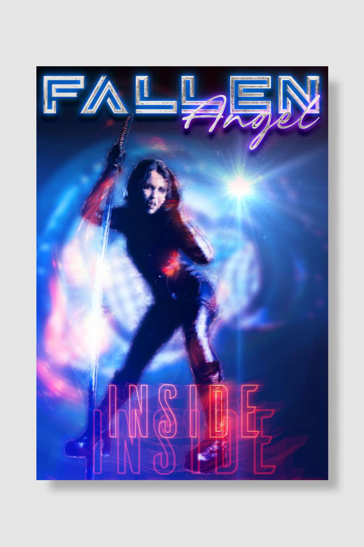 Inside Müzik Poster Çerçevesiz Yüksek Kalite Müzik Afiş Duvar Poster