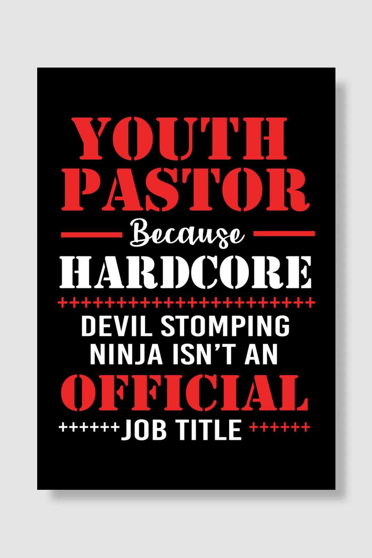 Youth Pastor Funny Müzik Poster Çerçevesiz Yüksek Kalite Müzik Afiş Duvar Poster