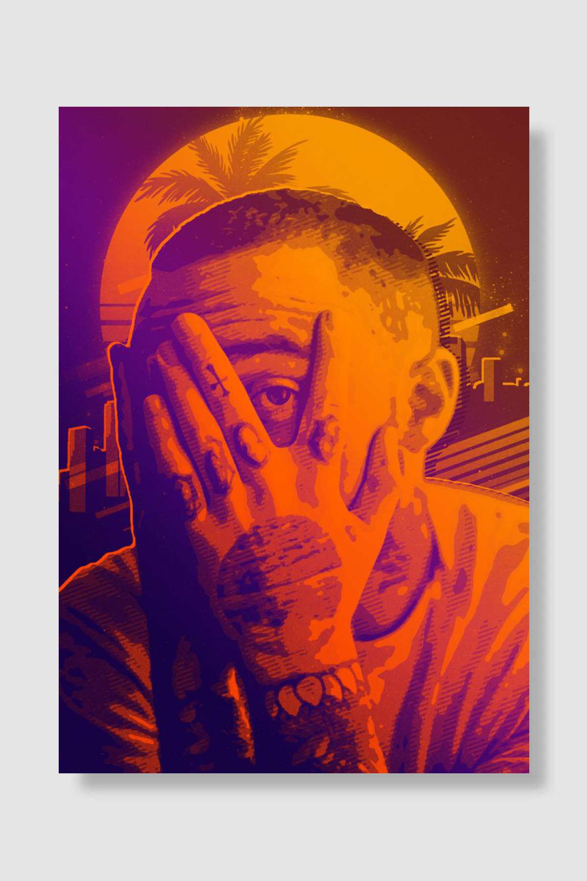 Mac Miller Müzik Poster Çerçevesiz Yüksek Kalite Müzik Afiş Duvar Poster
