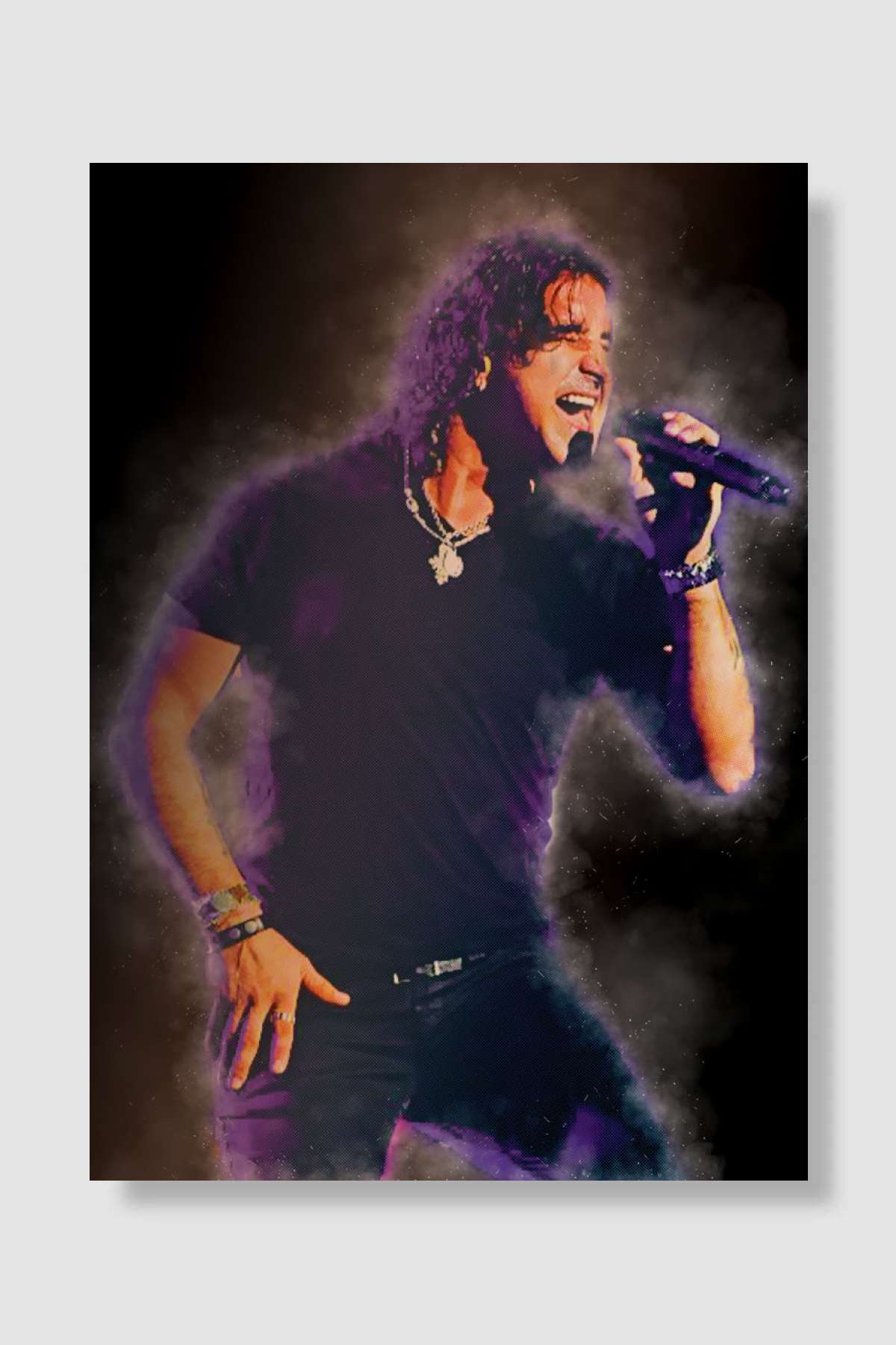 Spirit of Scott Stapp Müzik Poster Çerçevesiz Yüksek Kalite Müzik Afiş Duvar Poster