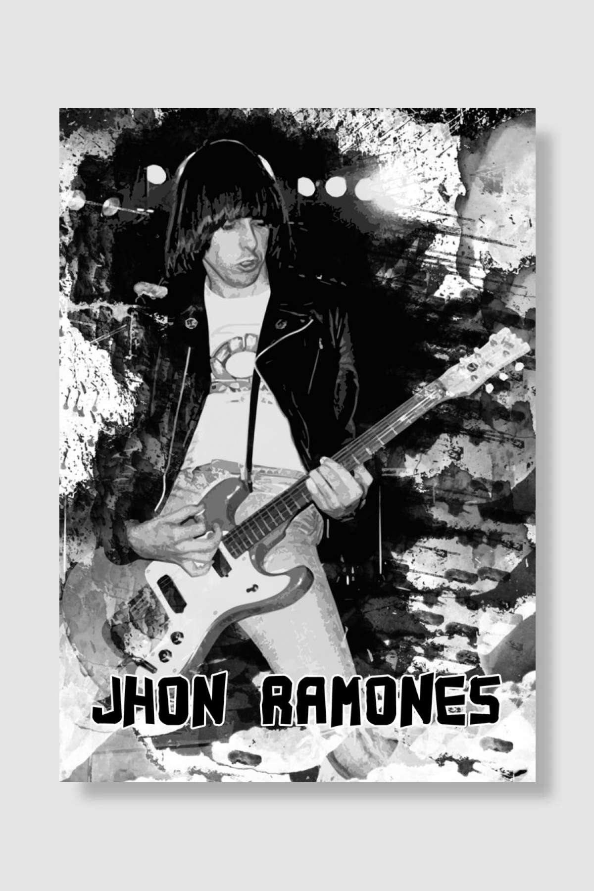 ramones poster 11 Müzik Poster Çerçevesiz Yüksek Kalite Müzik Afiş Duvar Poster