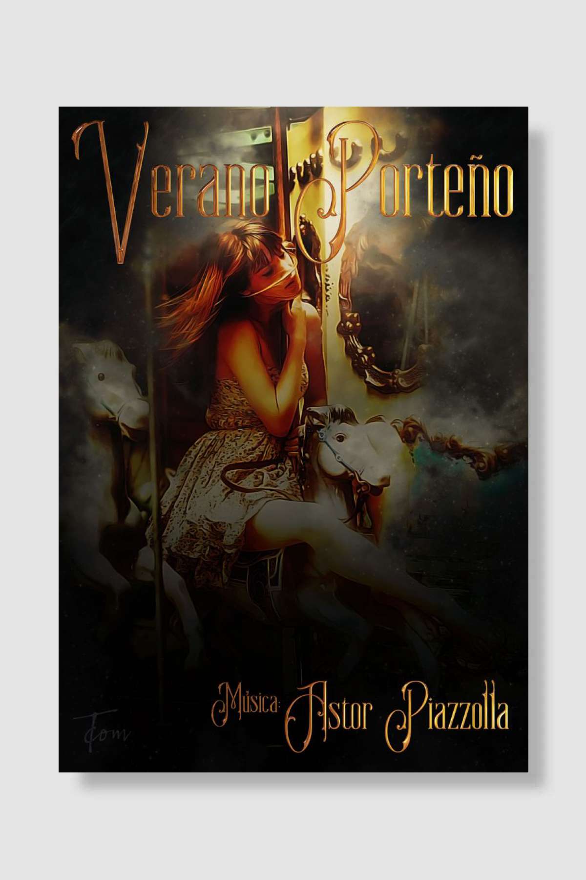 Verano Porteno Müzik Poster Çerçevesiz Yüksek Kalite Müzik Afiş Duvar Poster