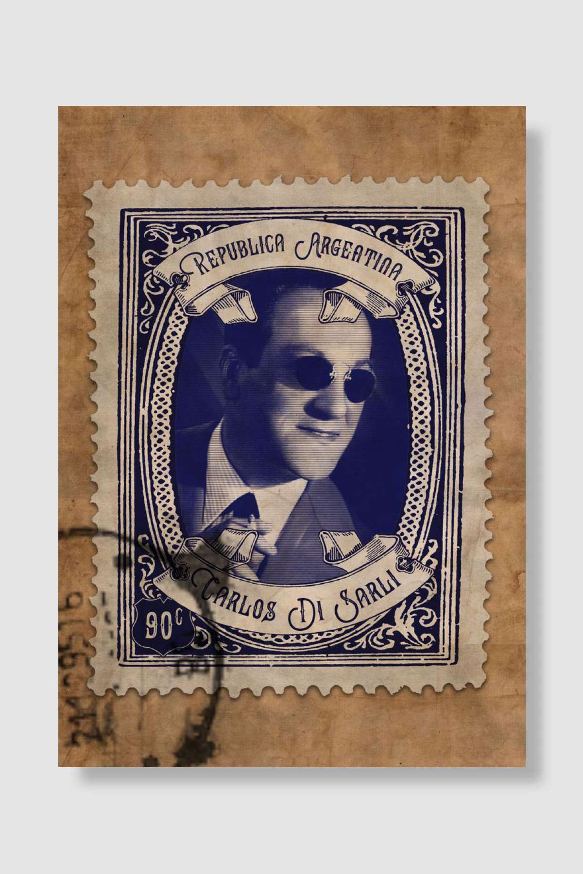 Carlos Di Sarli Müzik Poster Çerçevesiz Yüksek Kalite Müzik Afiş Duvar Poster